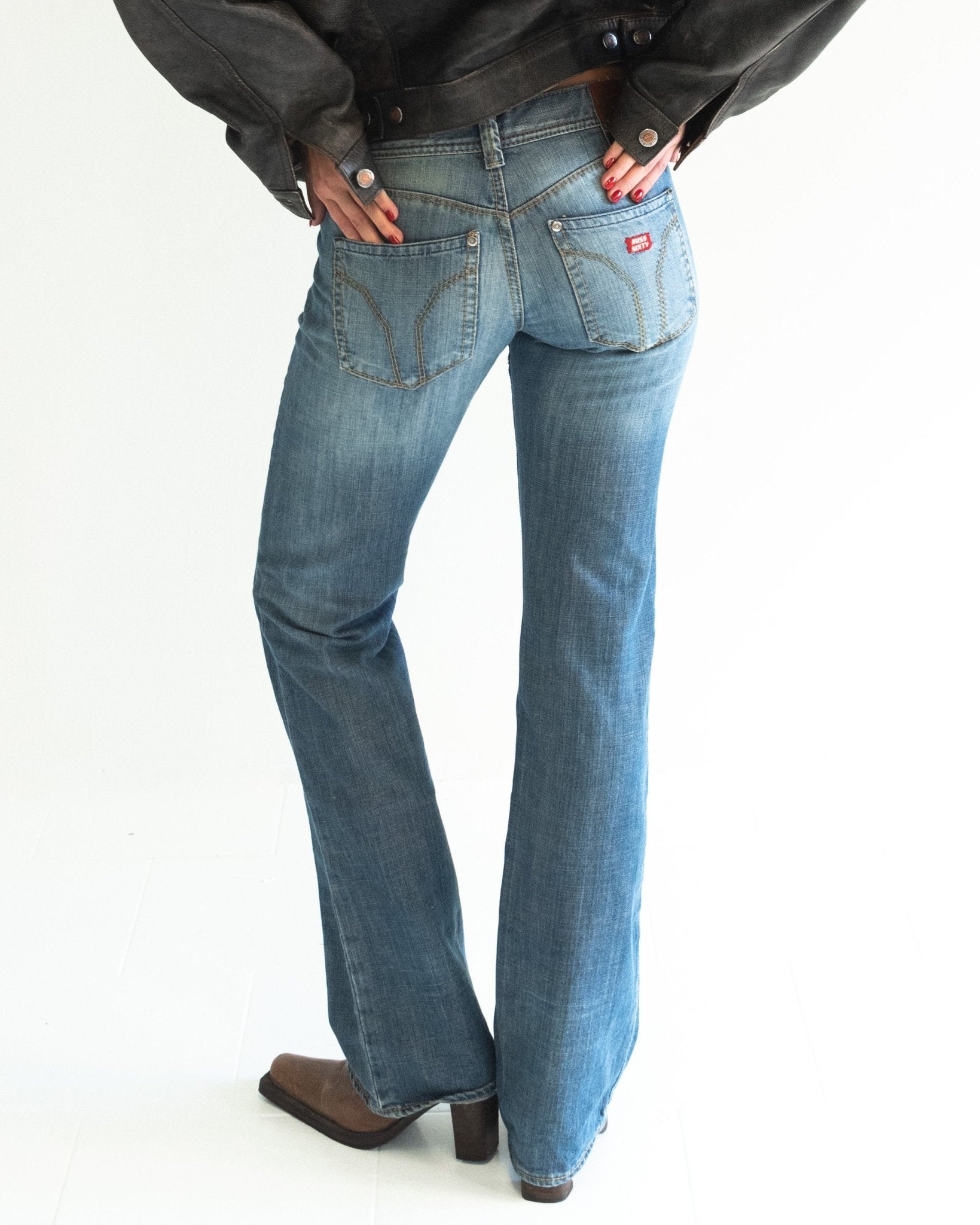 LOLITA JEANS ② archive Lolita jeans black flare denim 00's