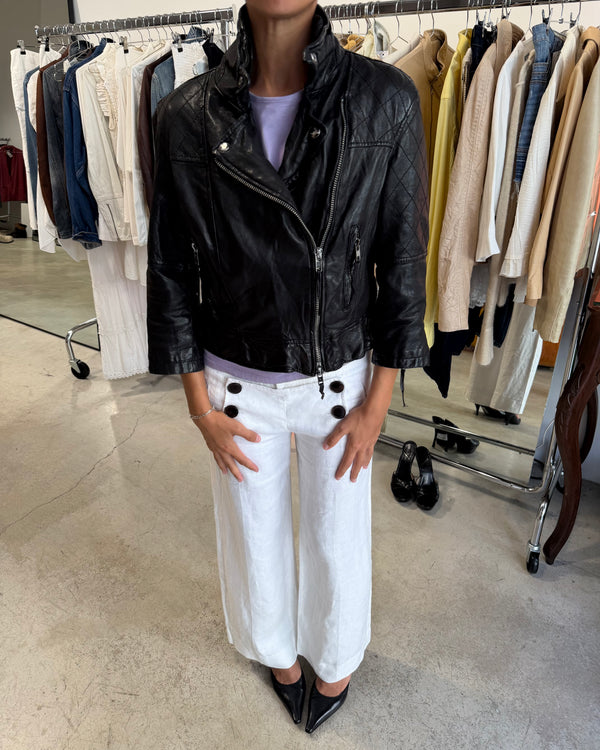 The Ayiana leather jacket by All Saints