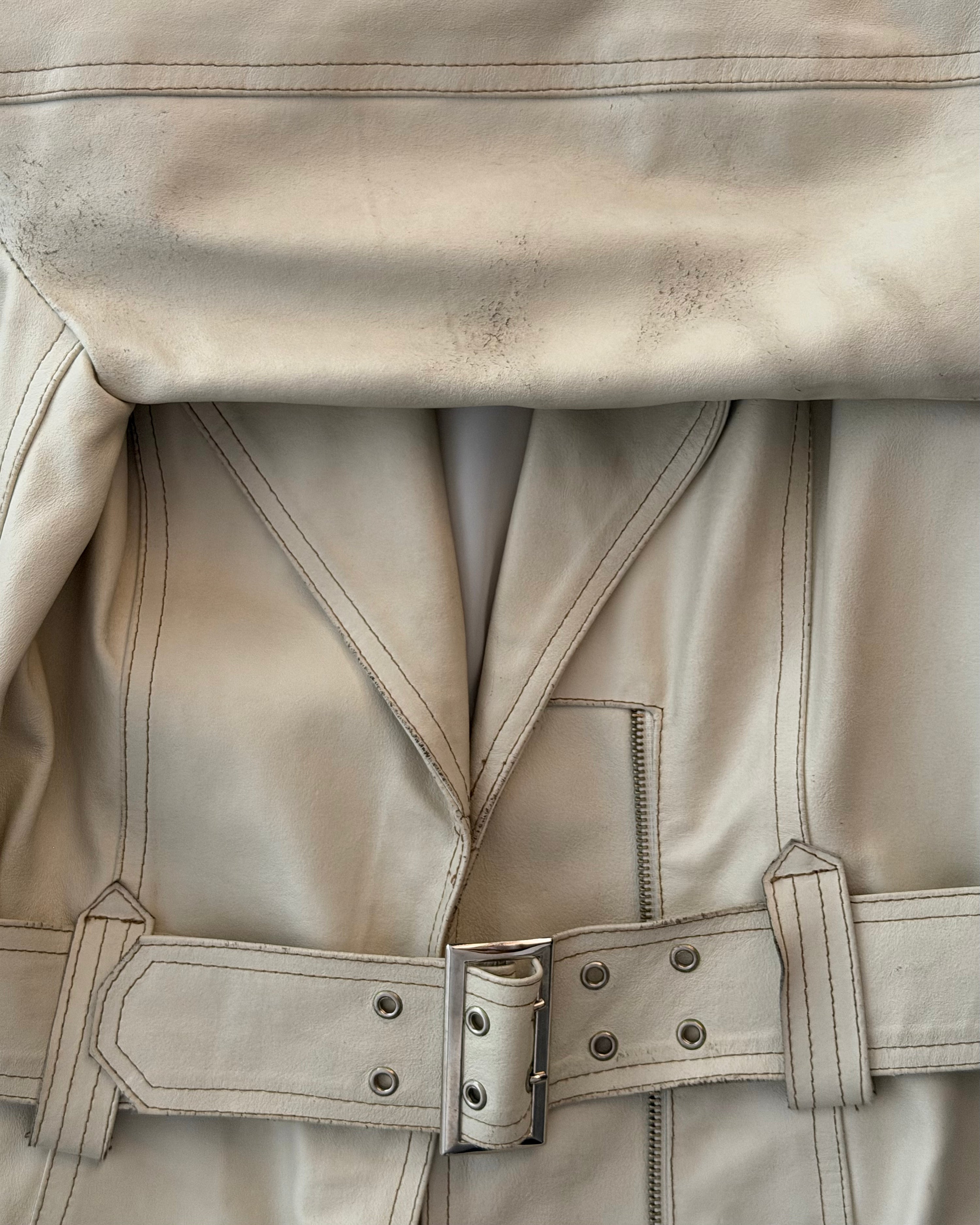The Jasmina leather coat