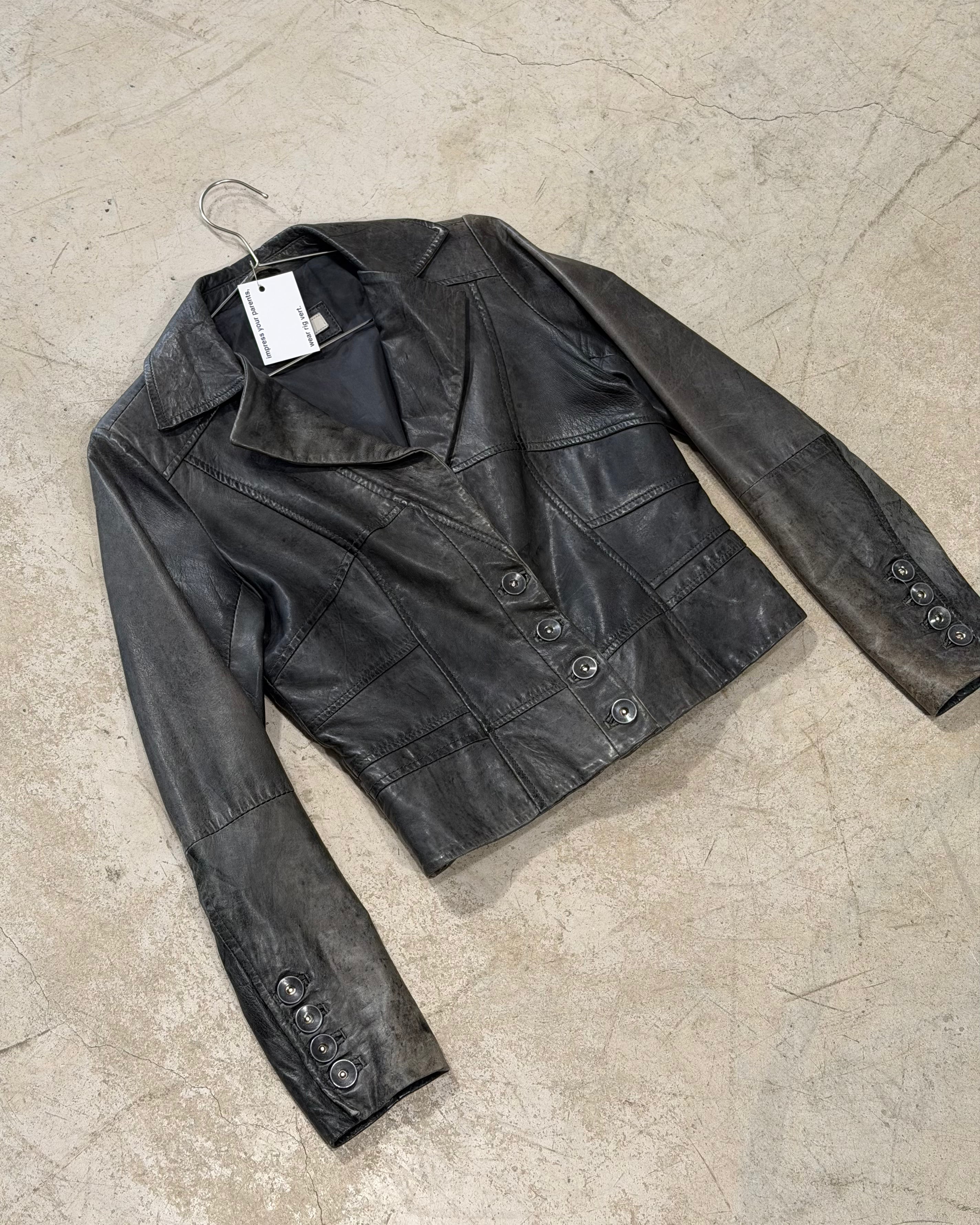 The Adheera leather jacket