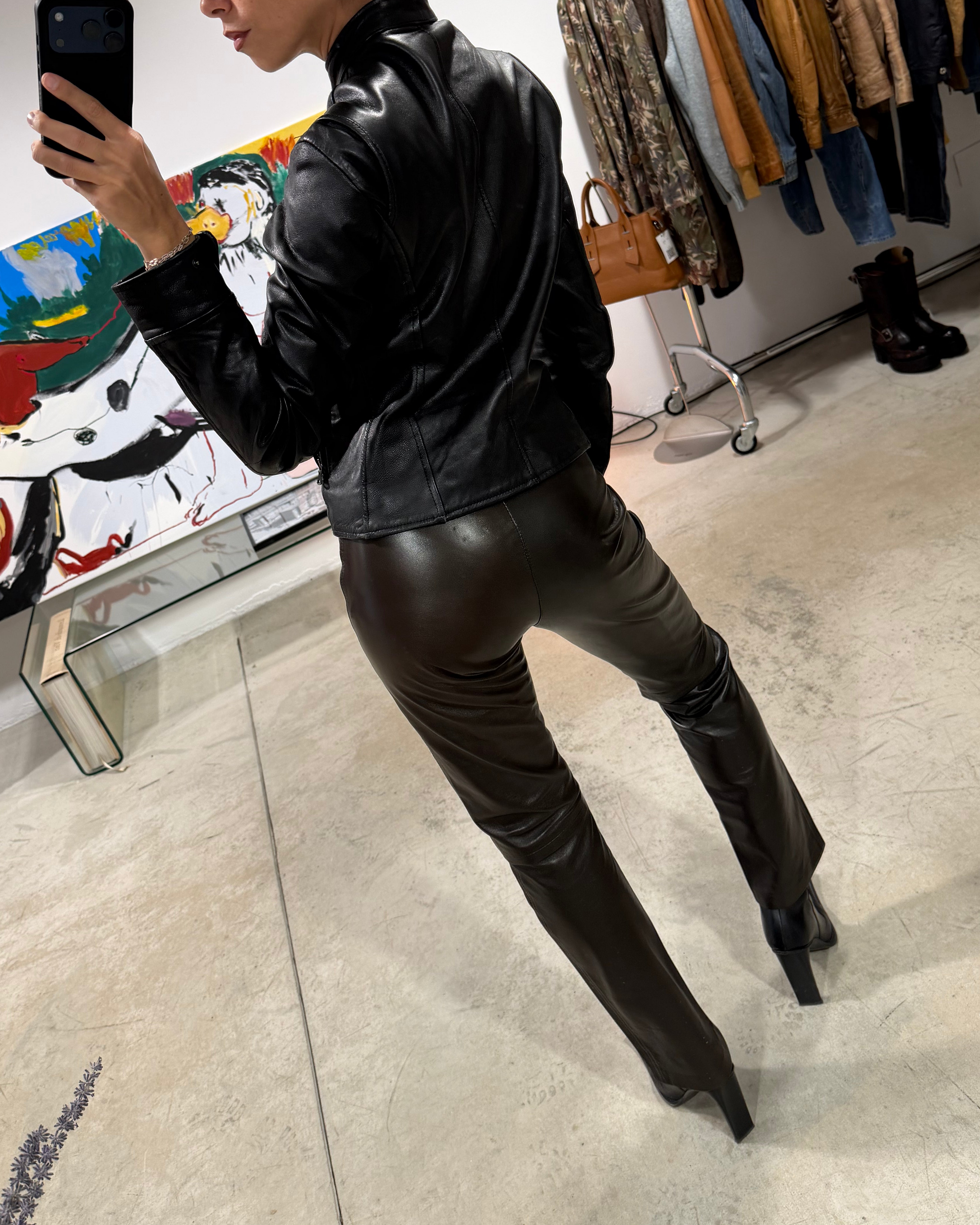 The Kenya leather jacket