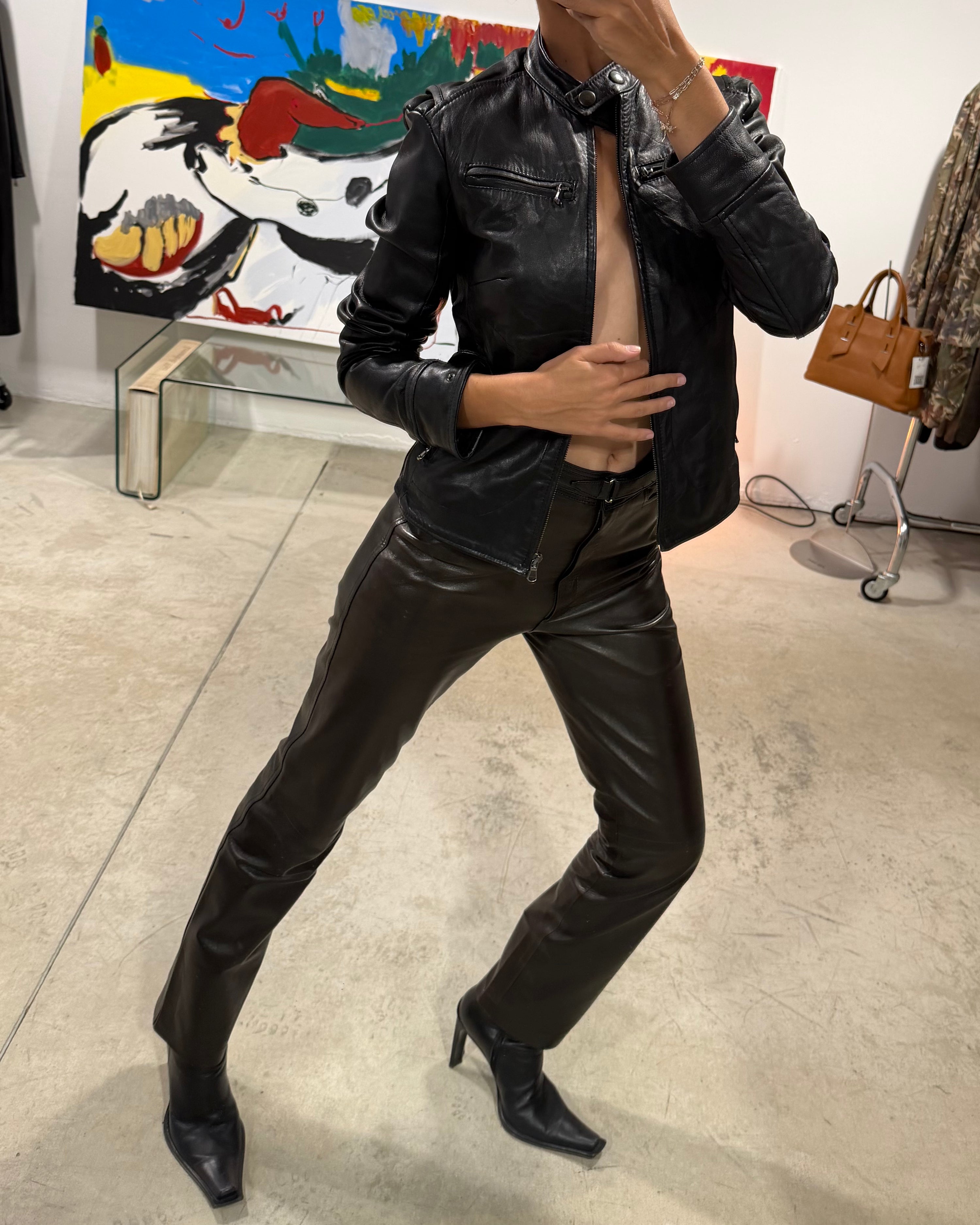 The Kenya leather jacket