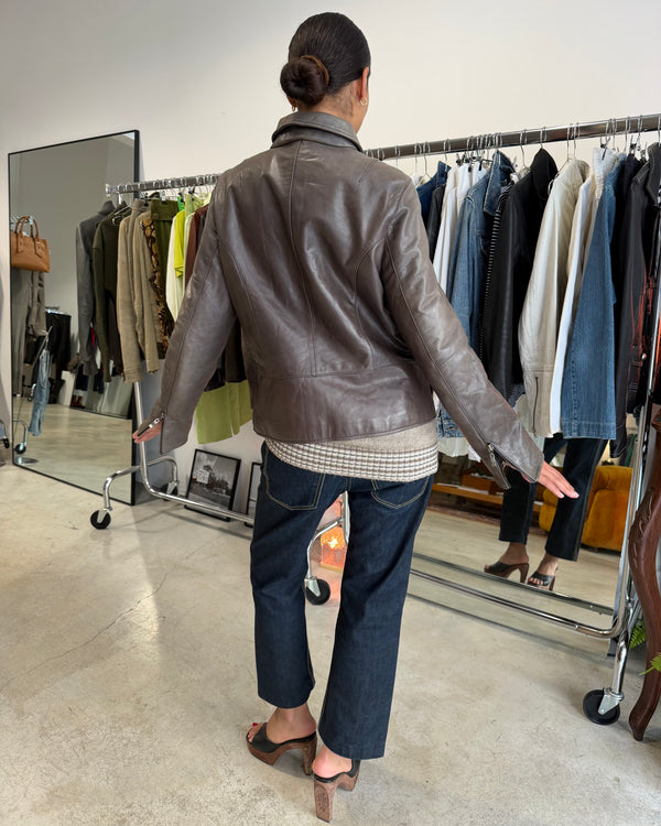 The Gaby leather jacket