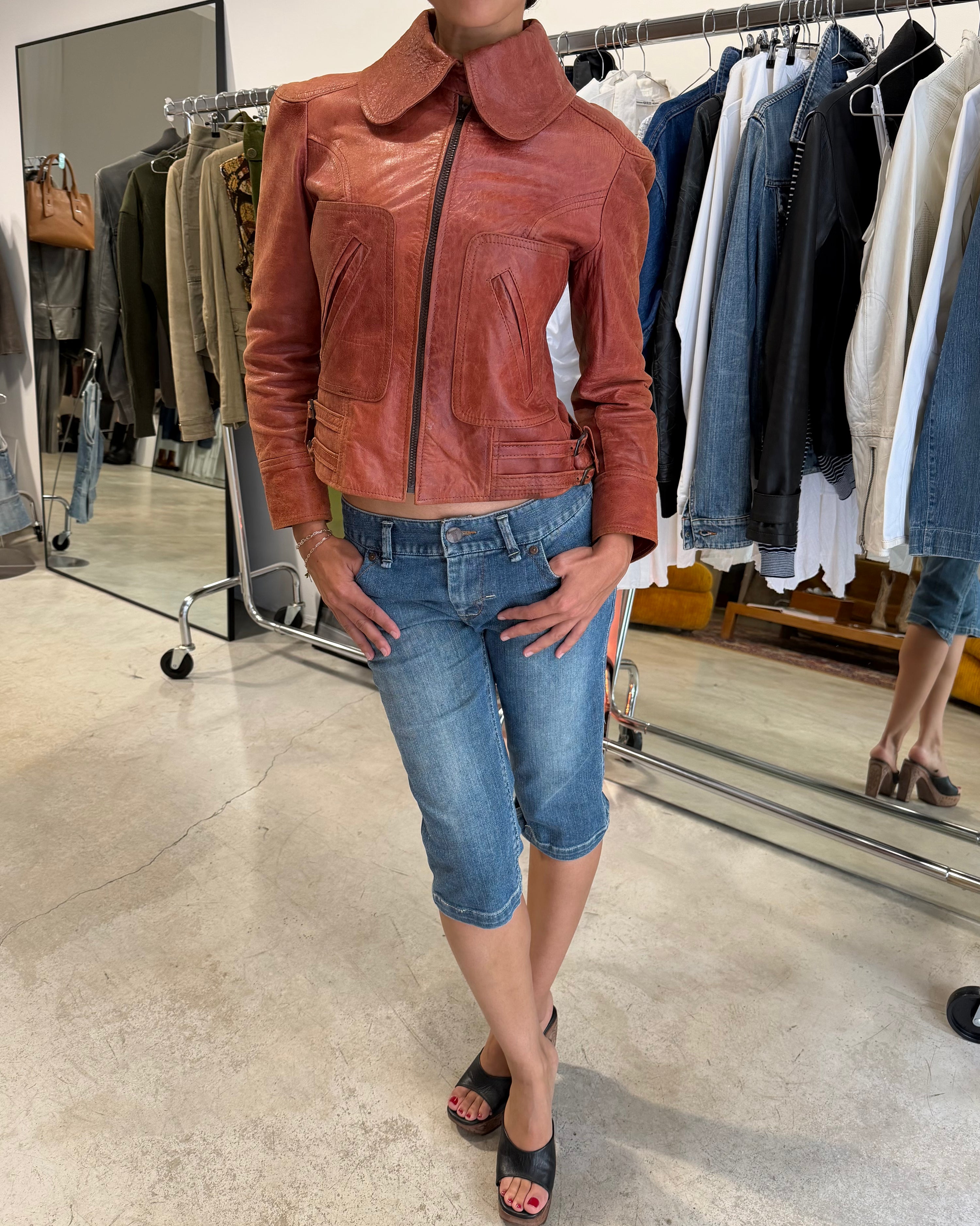 The Joyce leather jacket