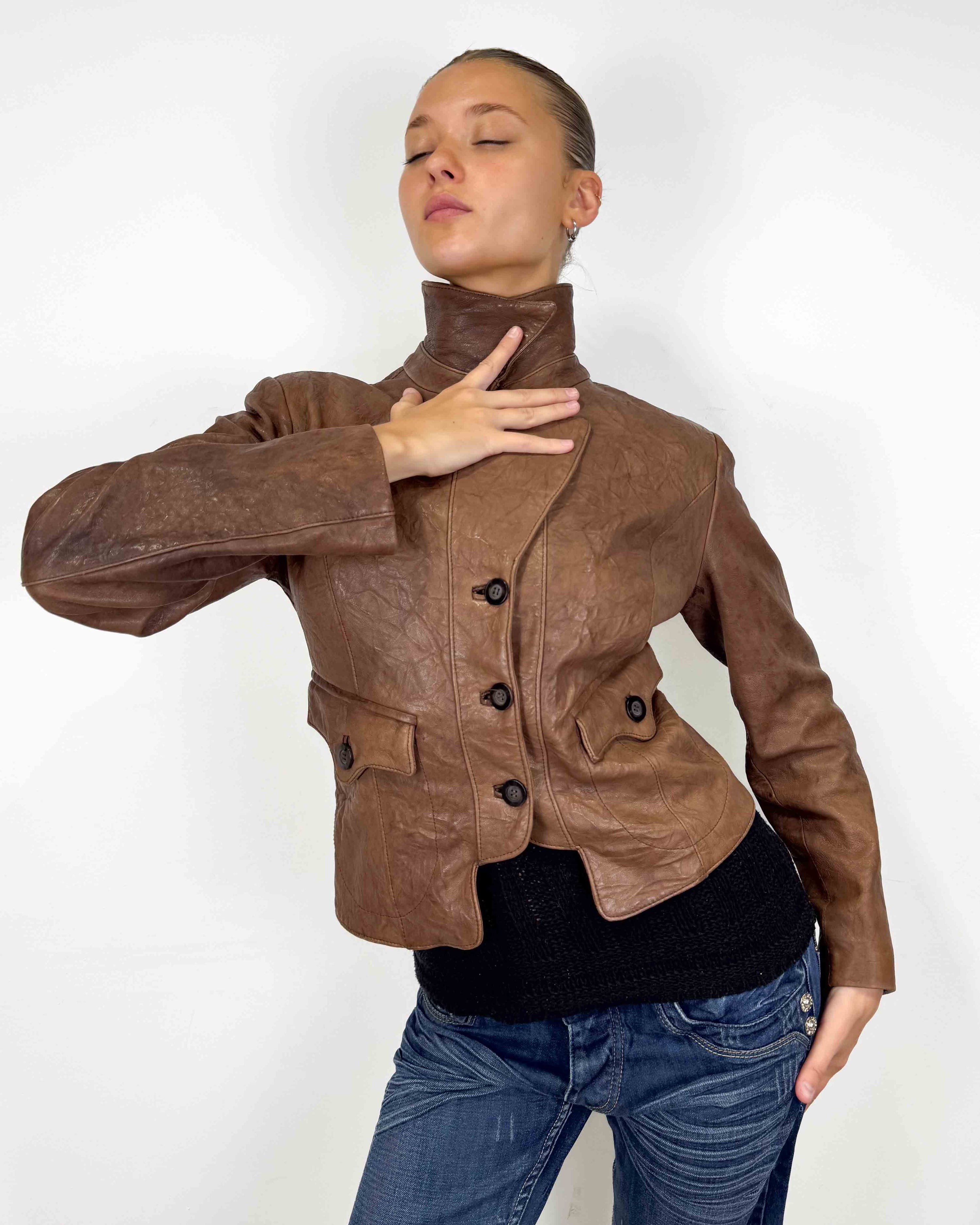 The Dally leather jacket