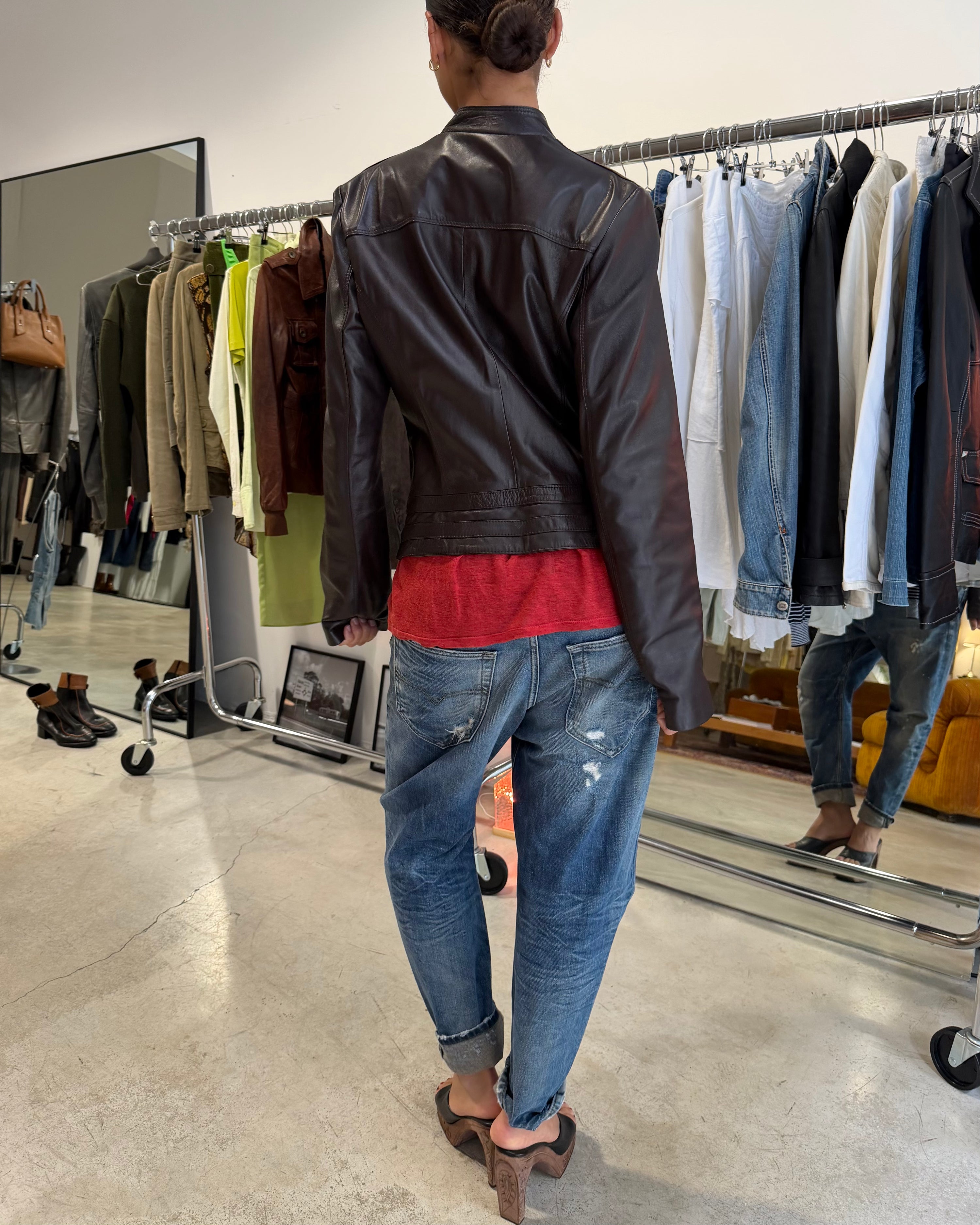 The Ella leather jacket