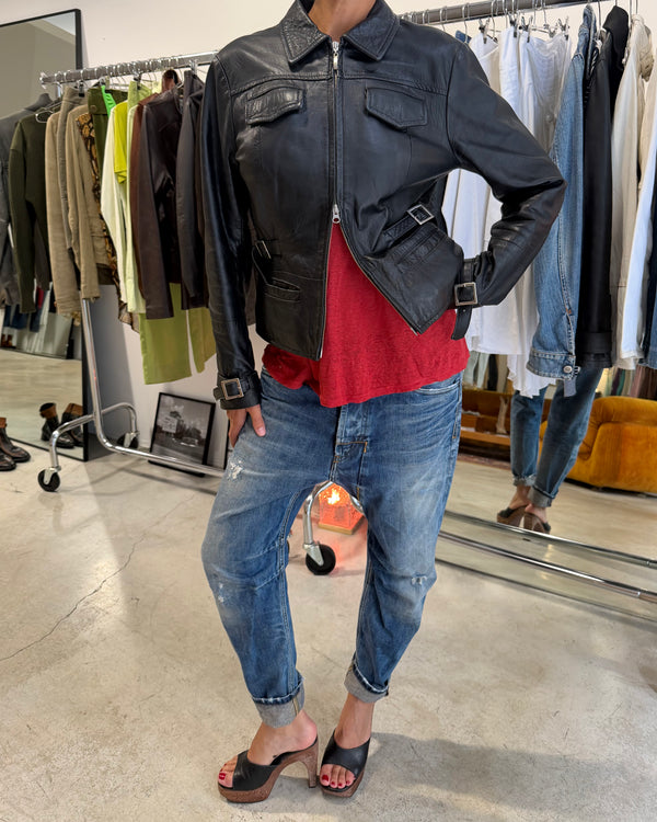 The Celeste leather jacket