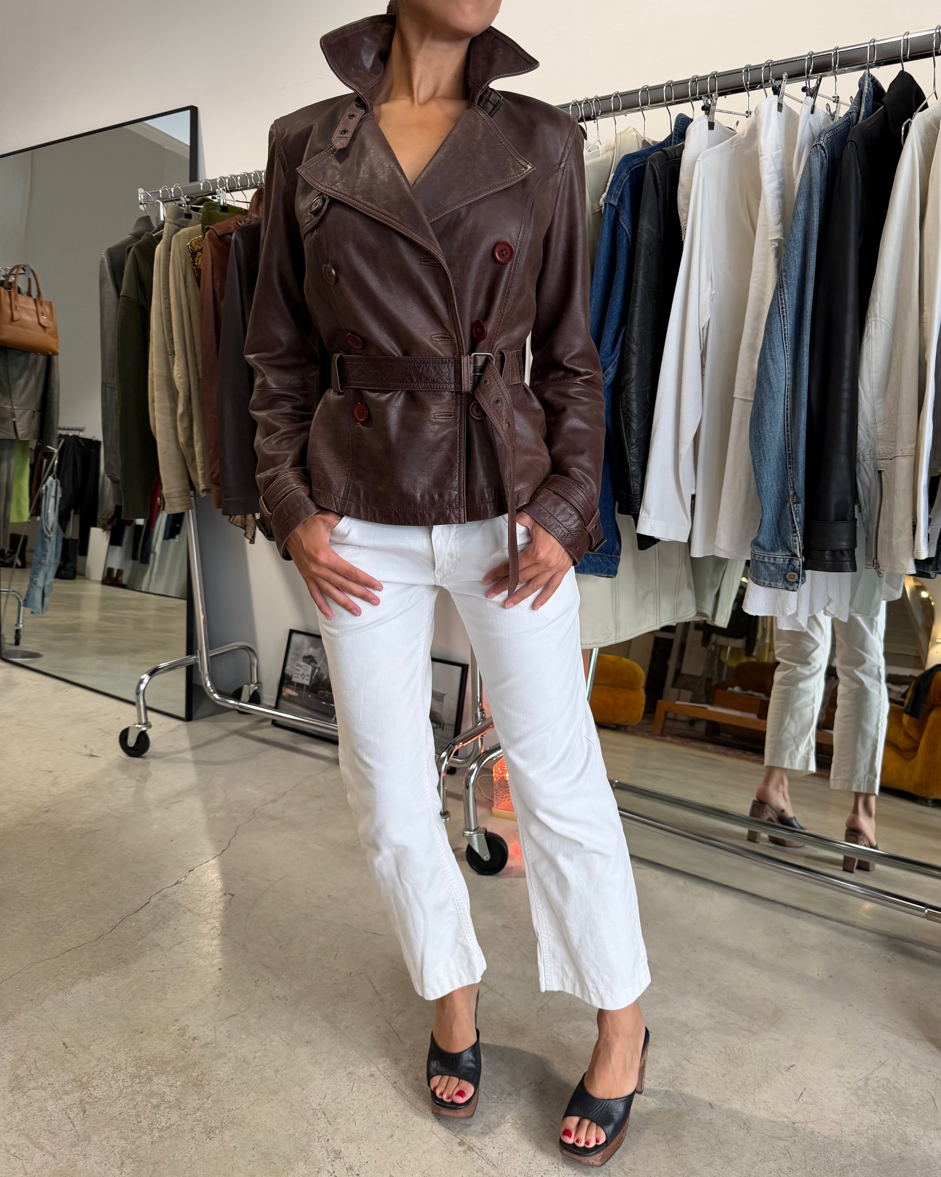 The Salwa leather jacket