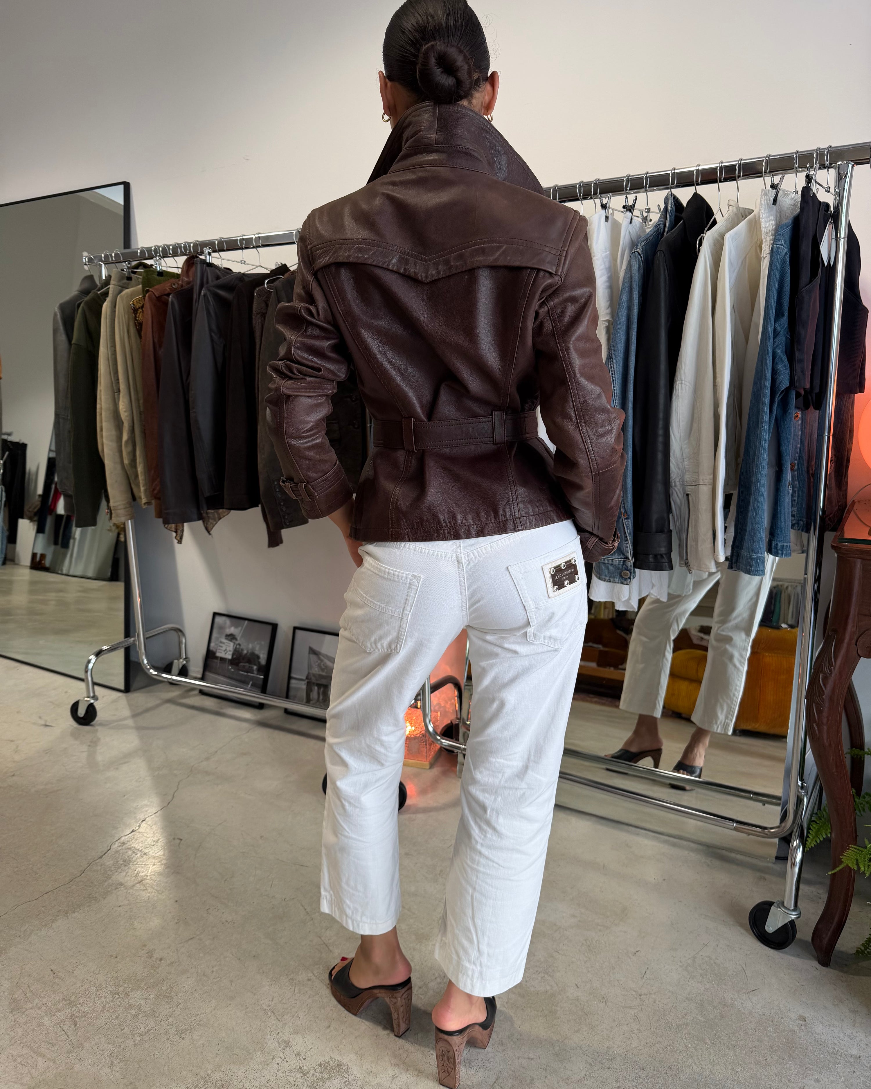 The Salwa leather jacket