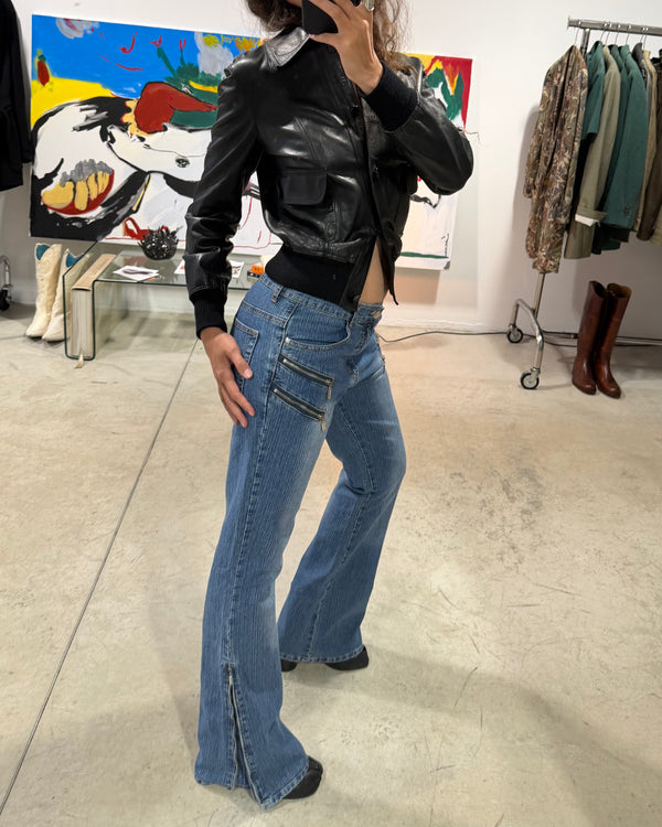 The Valentina leather jacket