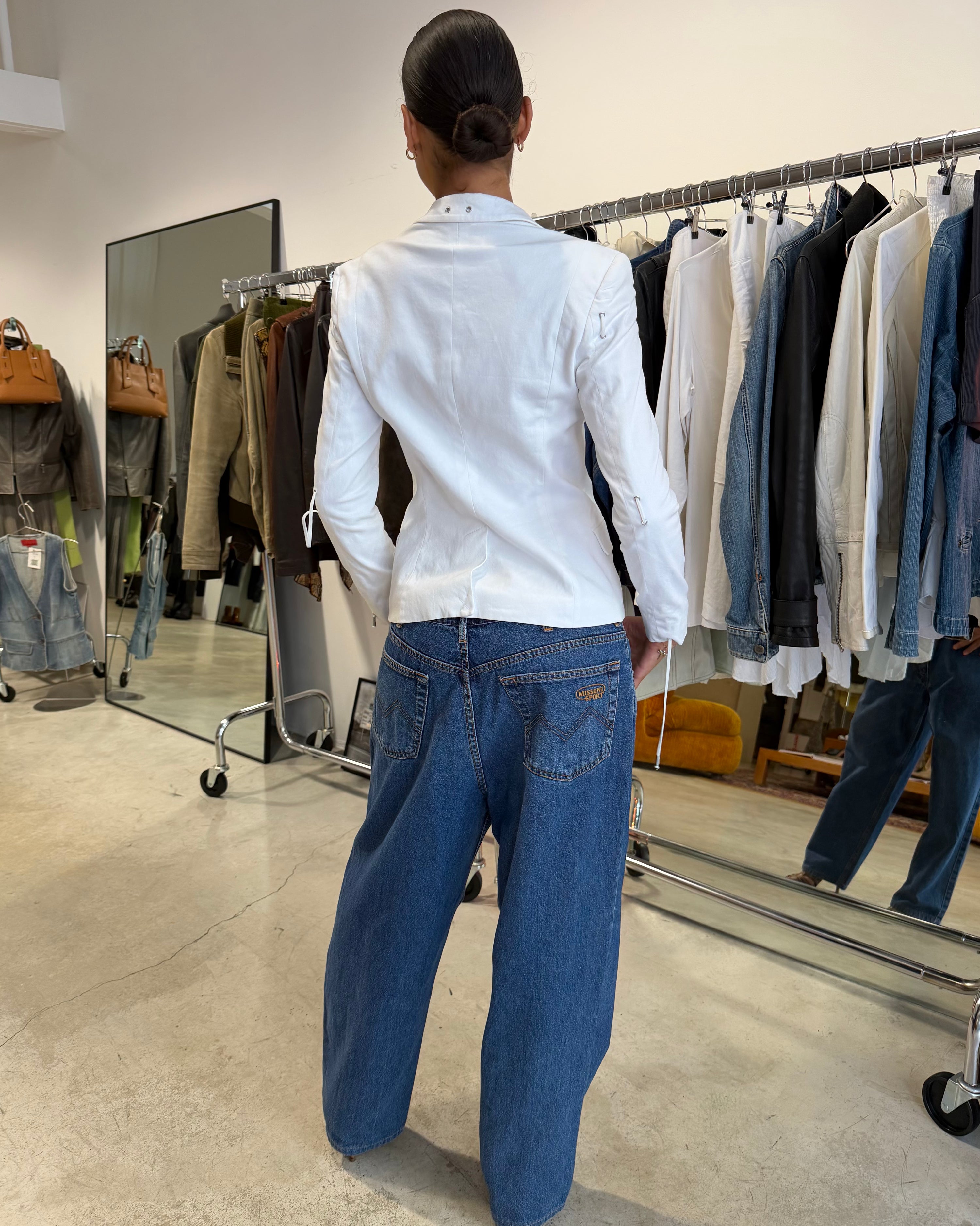 The Georgie jeans by Missoni