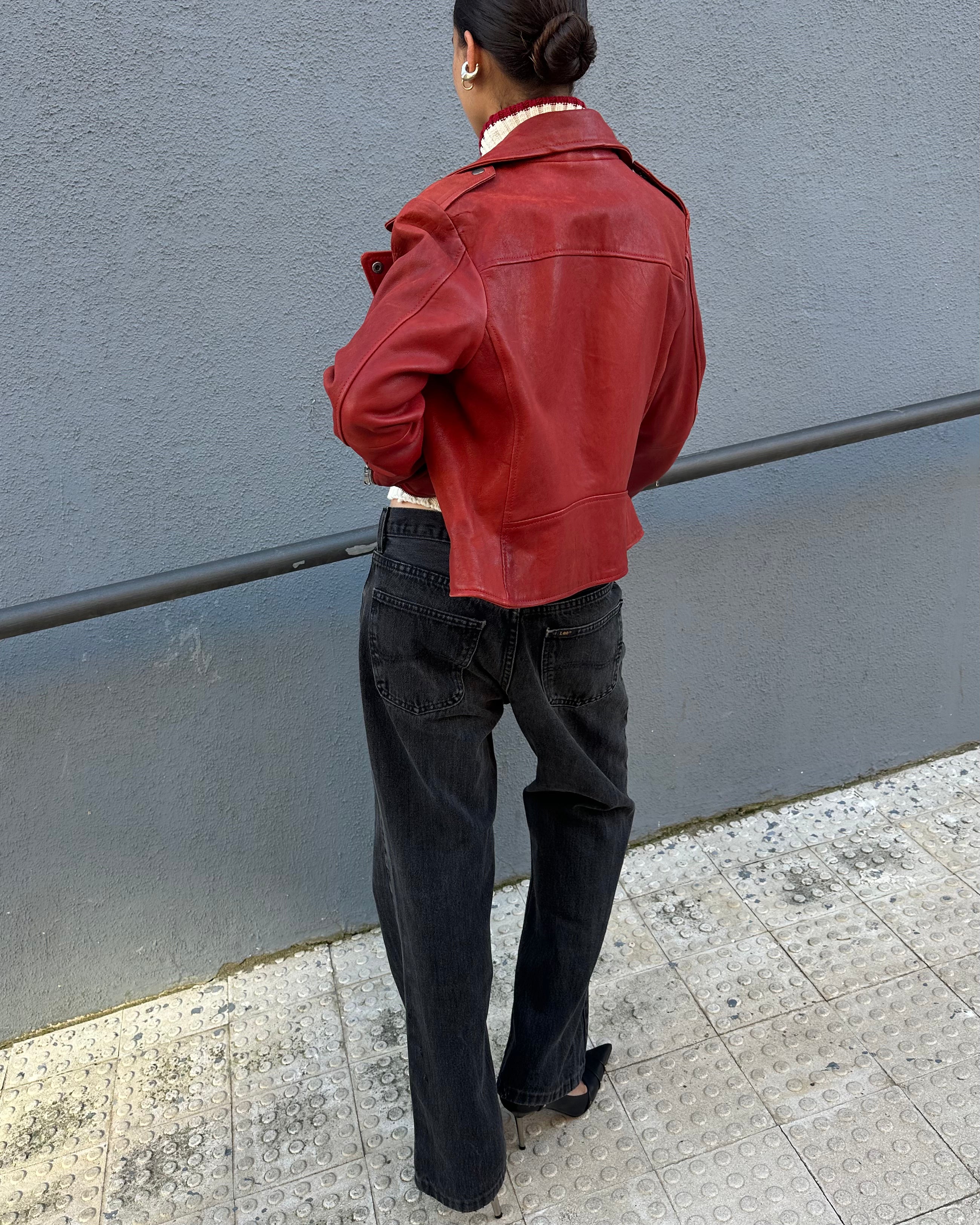 The lola leather jacket