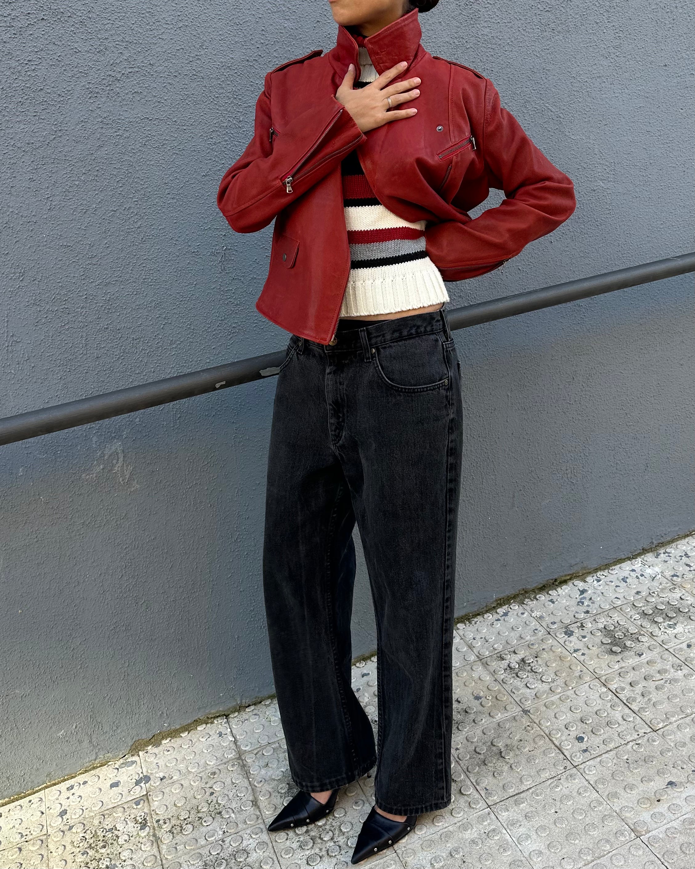 The lola leather jacket