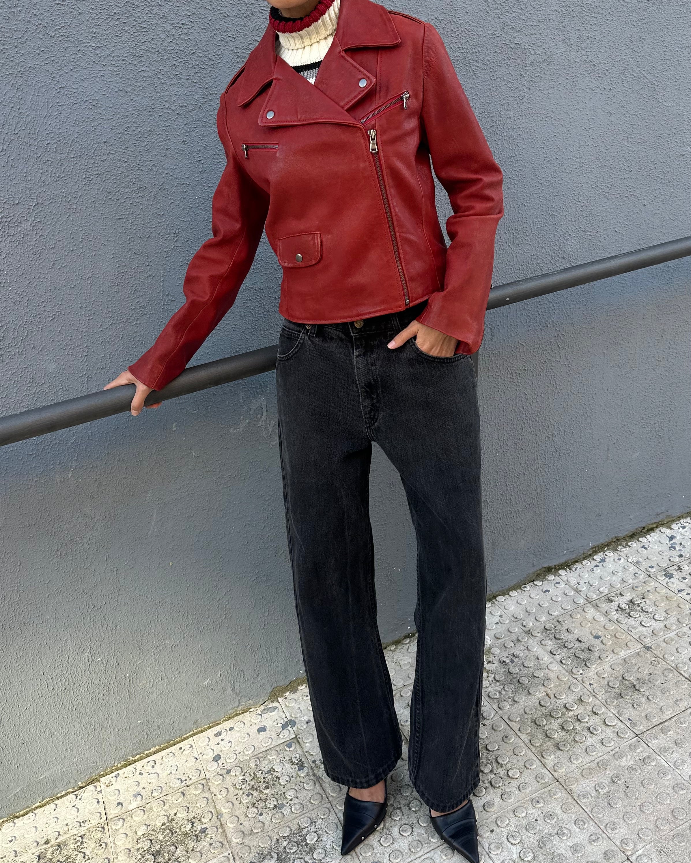 The lola leather jacket