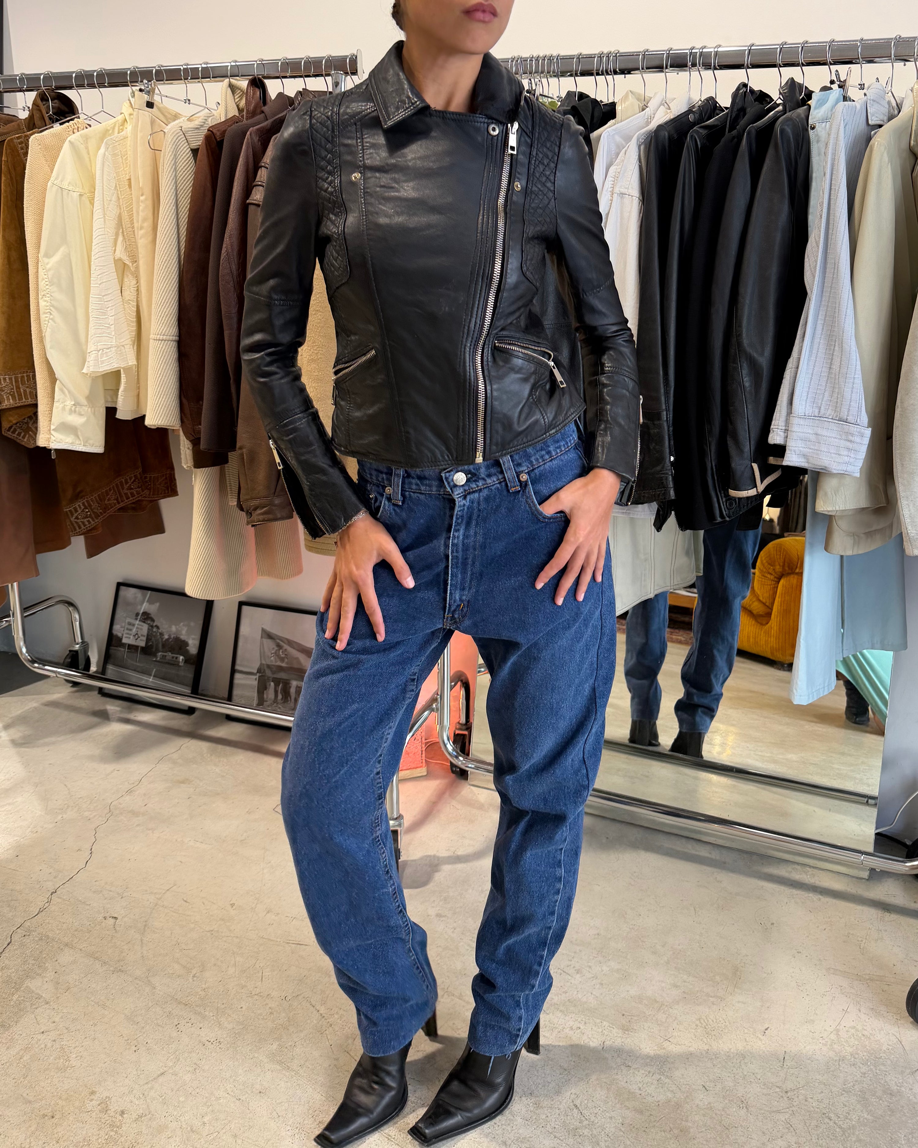 The Hyun leather jacket