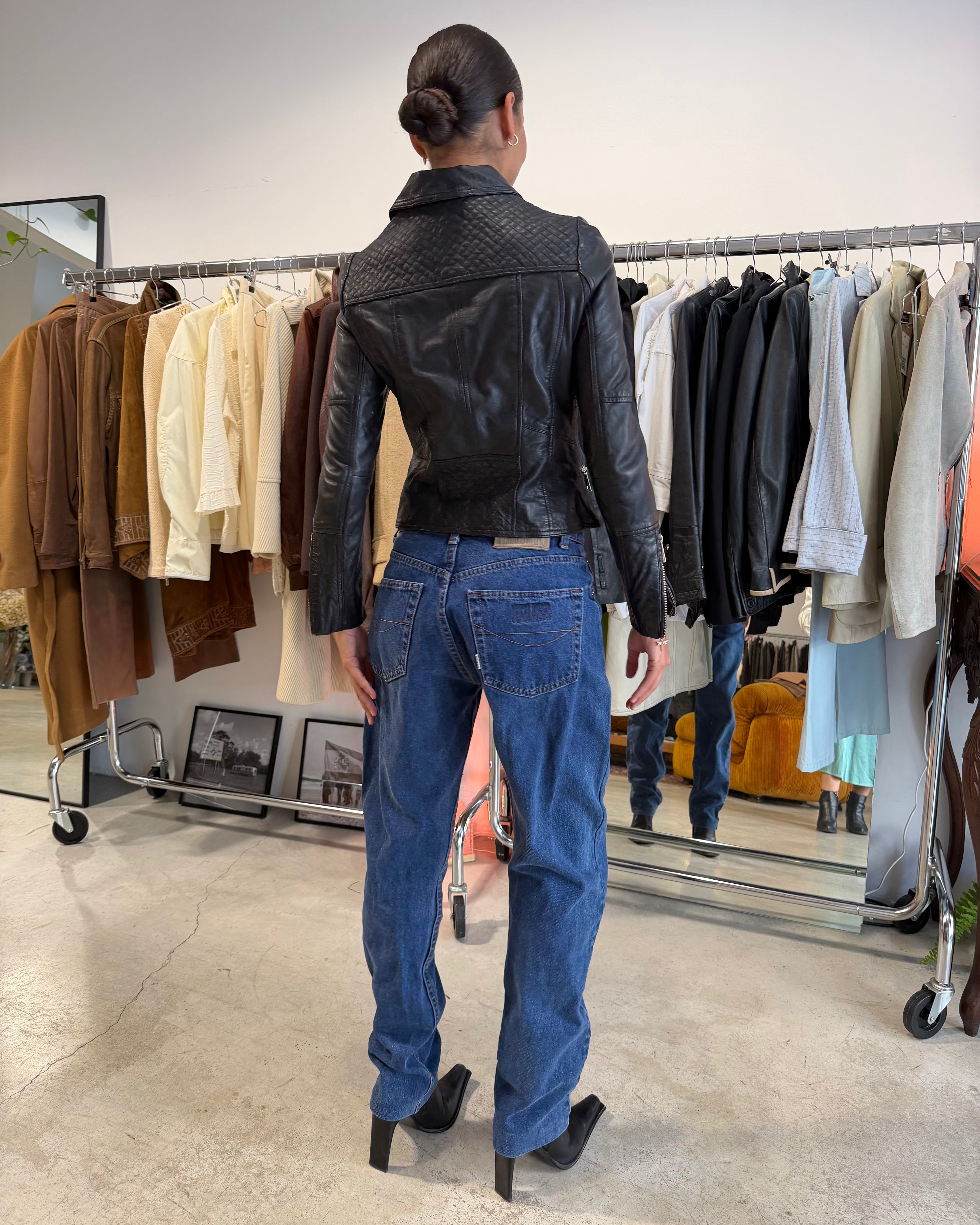 The Hyun leather jacket