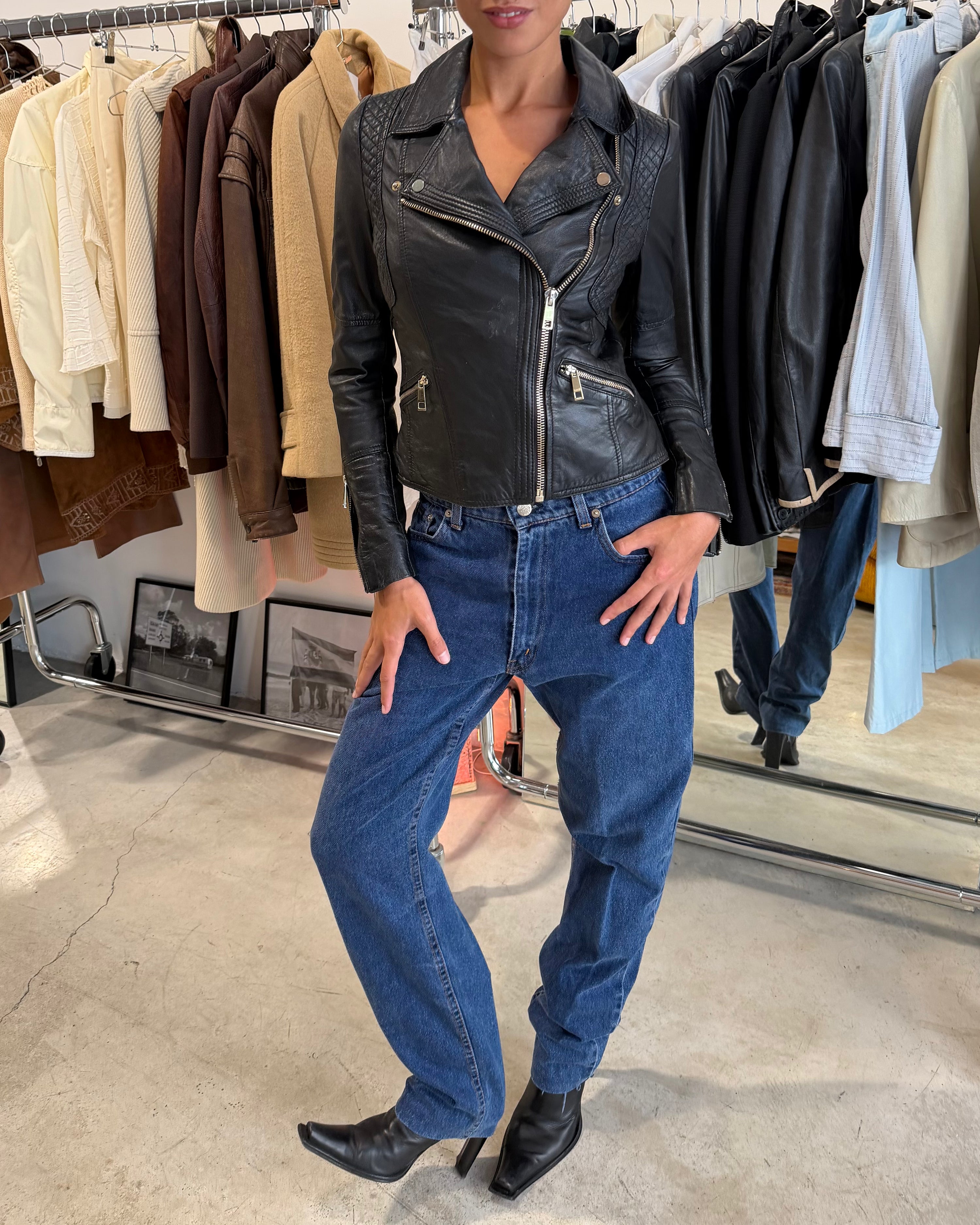 The Hyun leather jacket