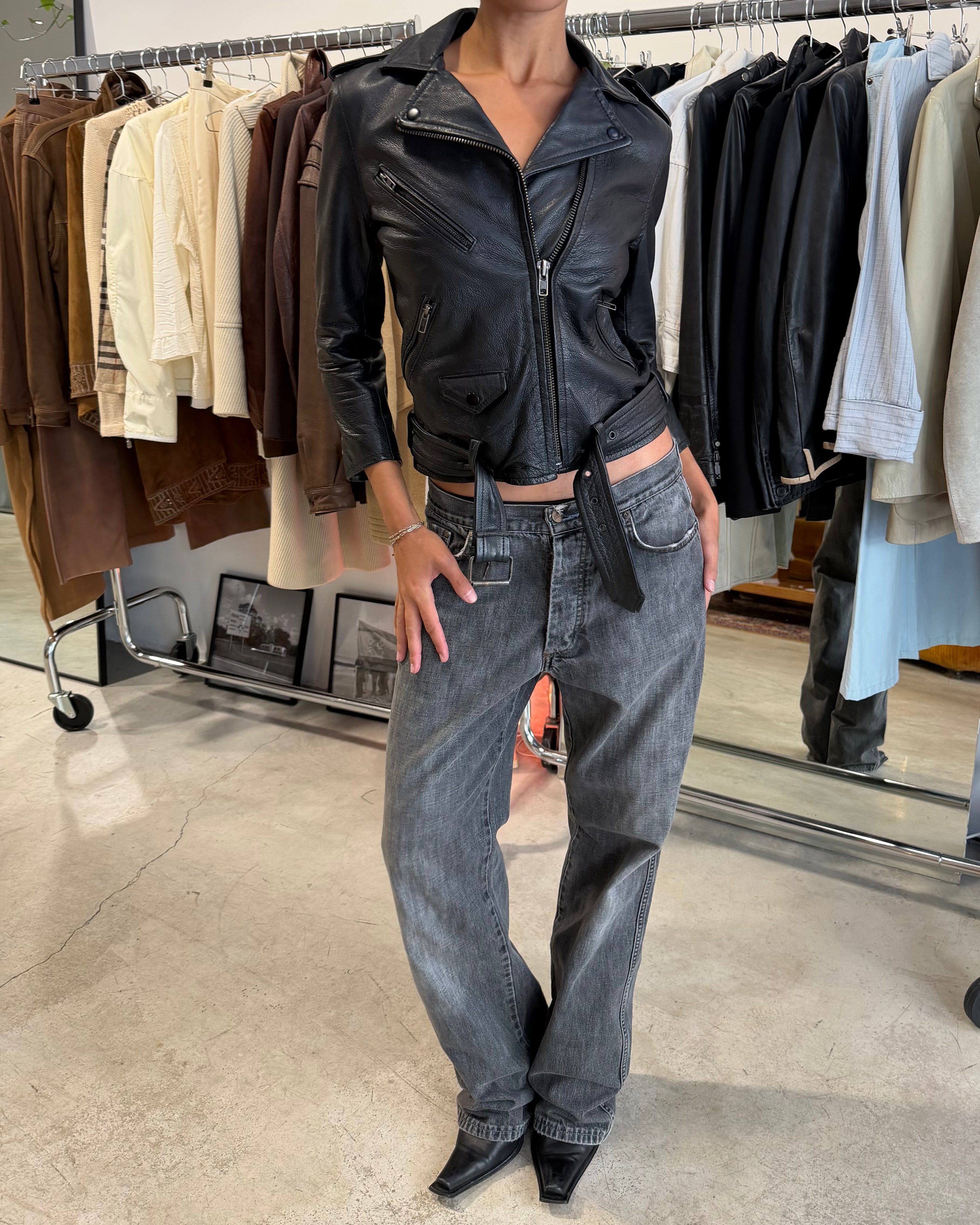 The Wesley leather jacket