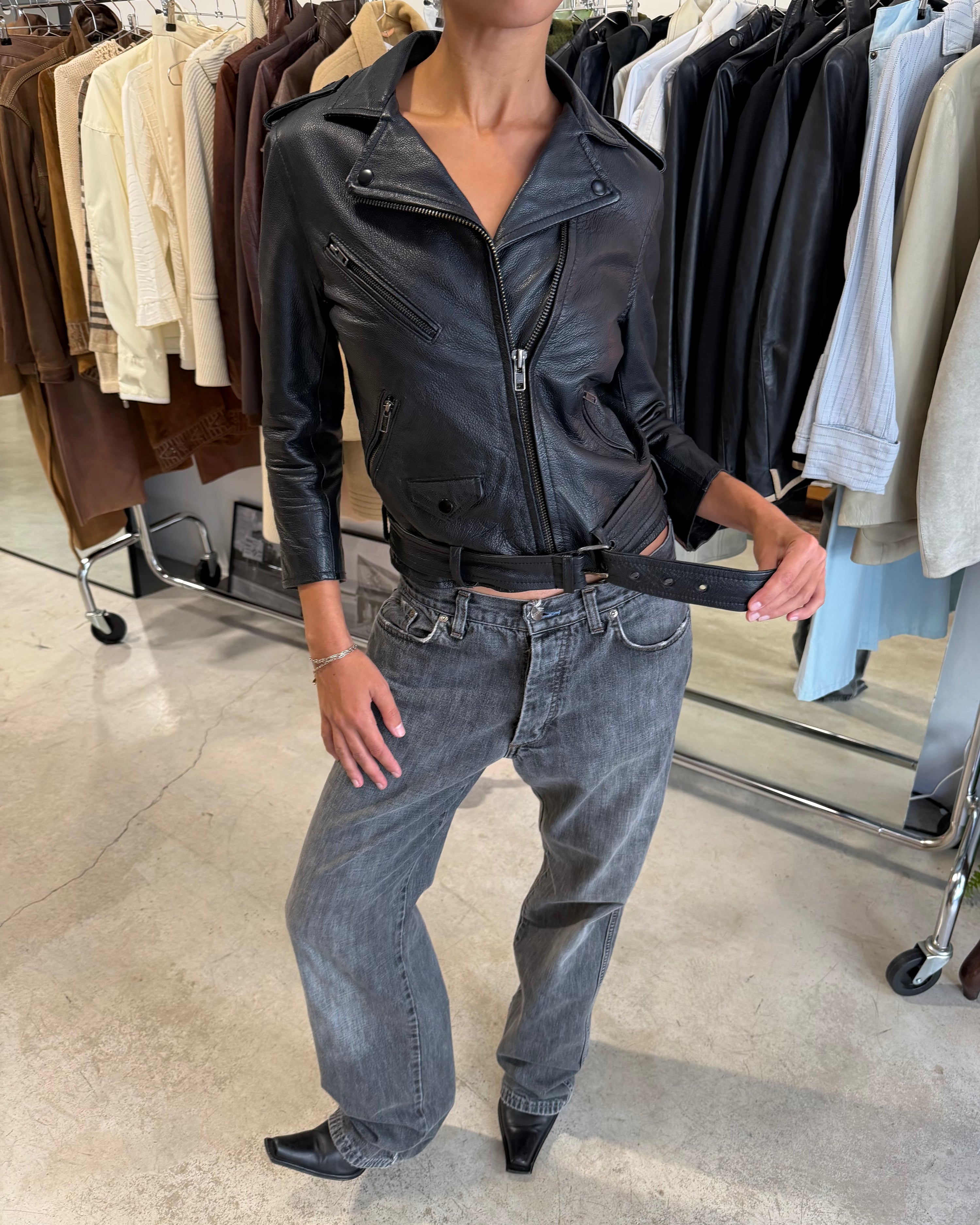 The Wesley leather jacket