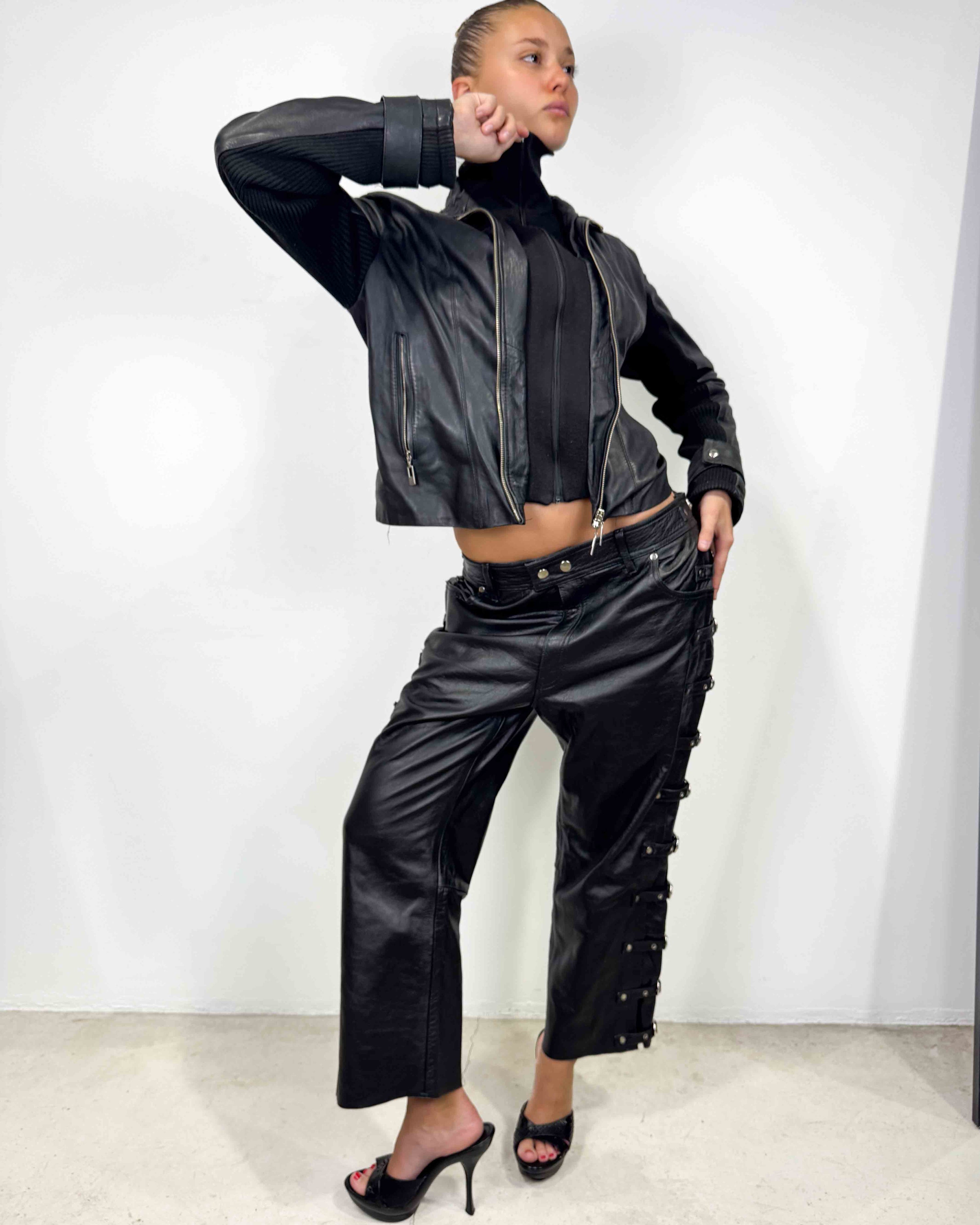 The Mary leather jacket