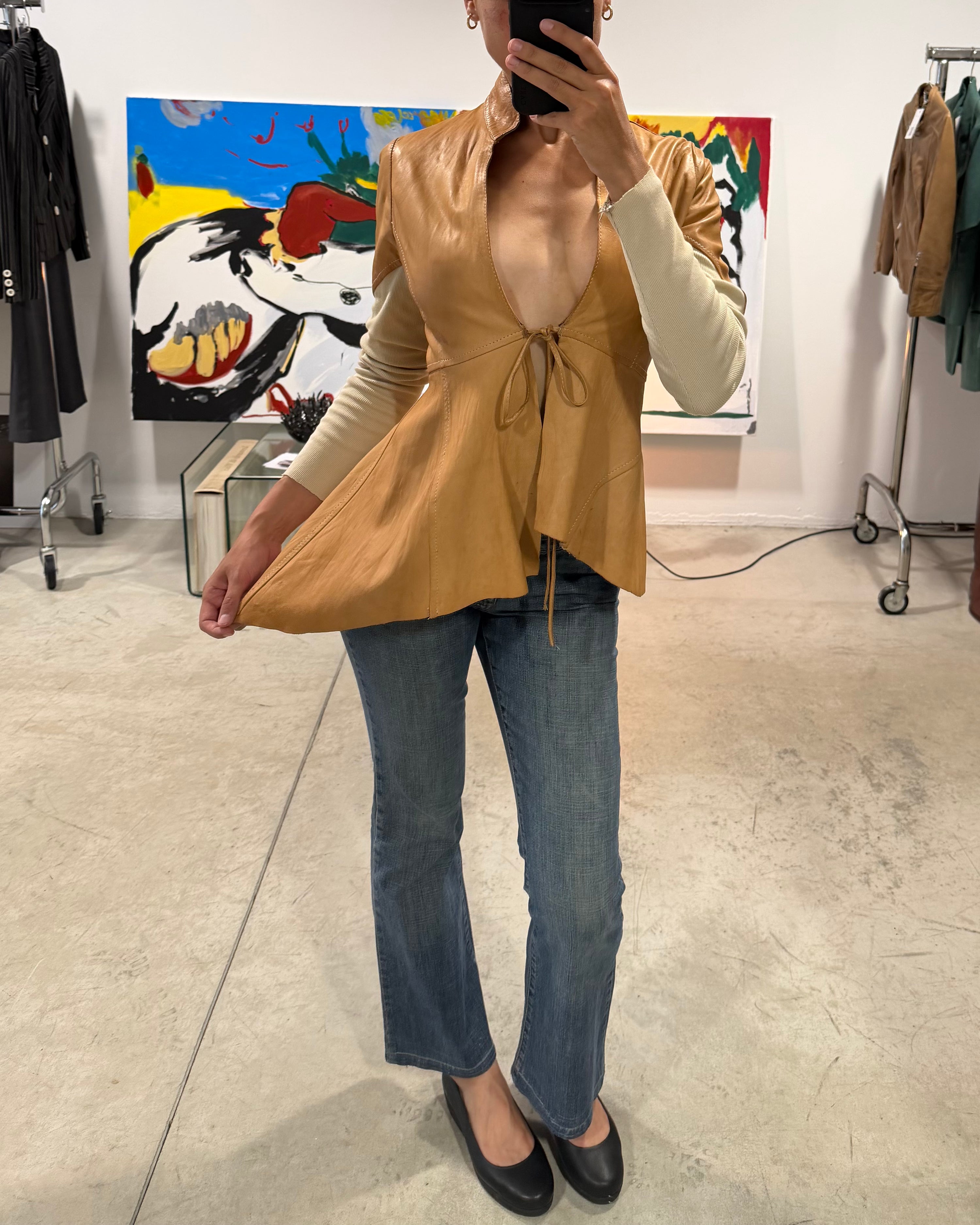 The India leather jacket
