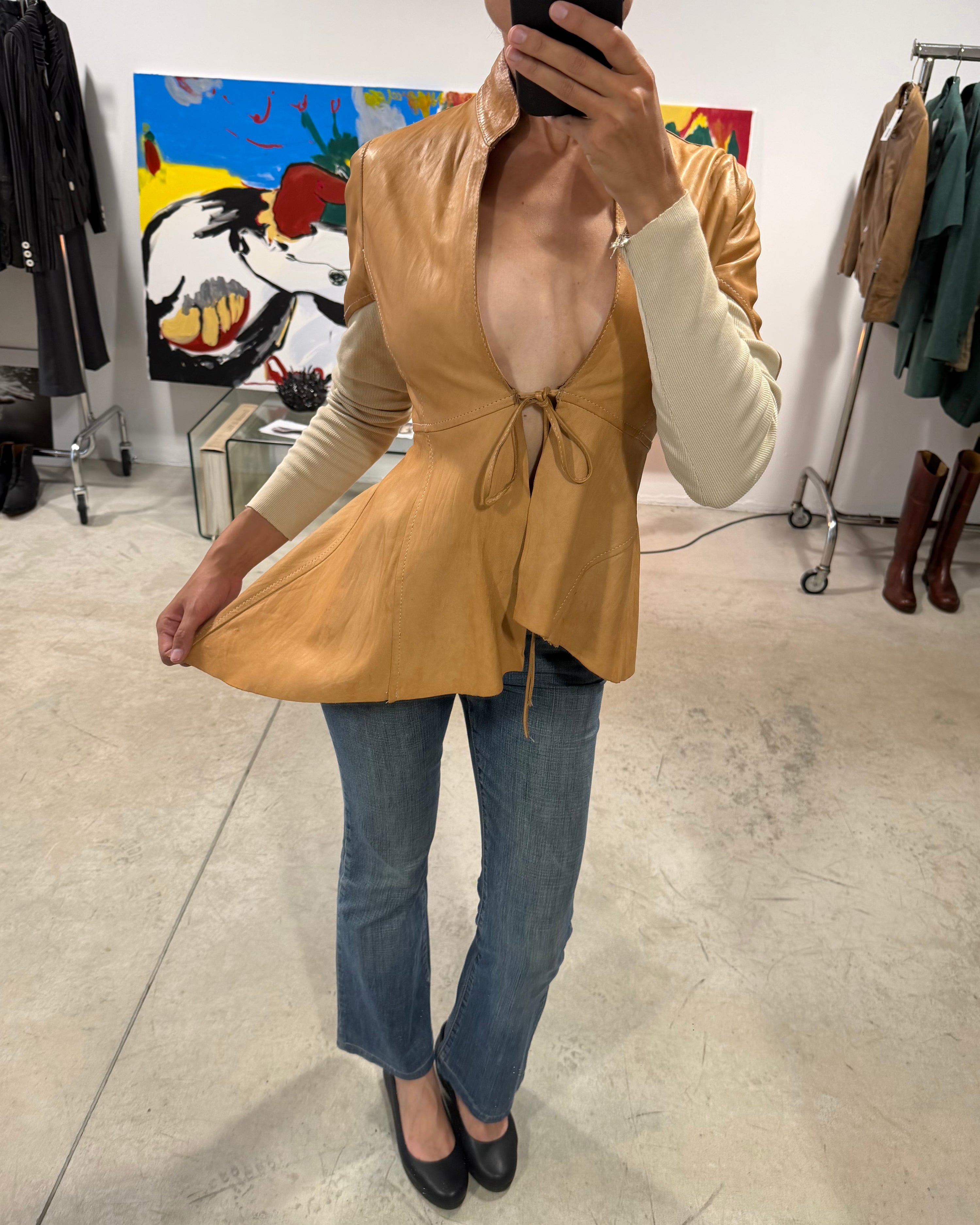 The India leather jacket
