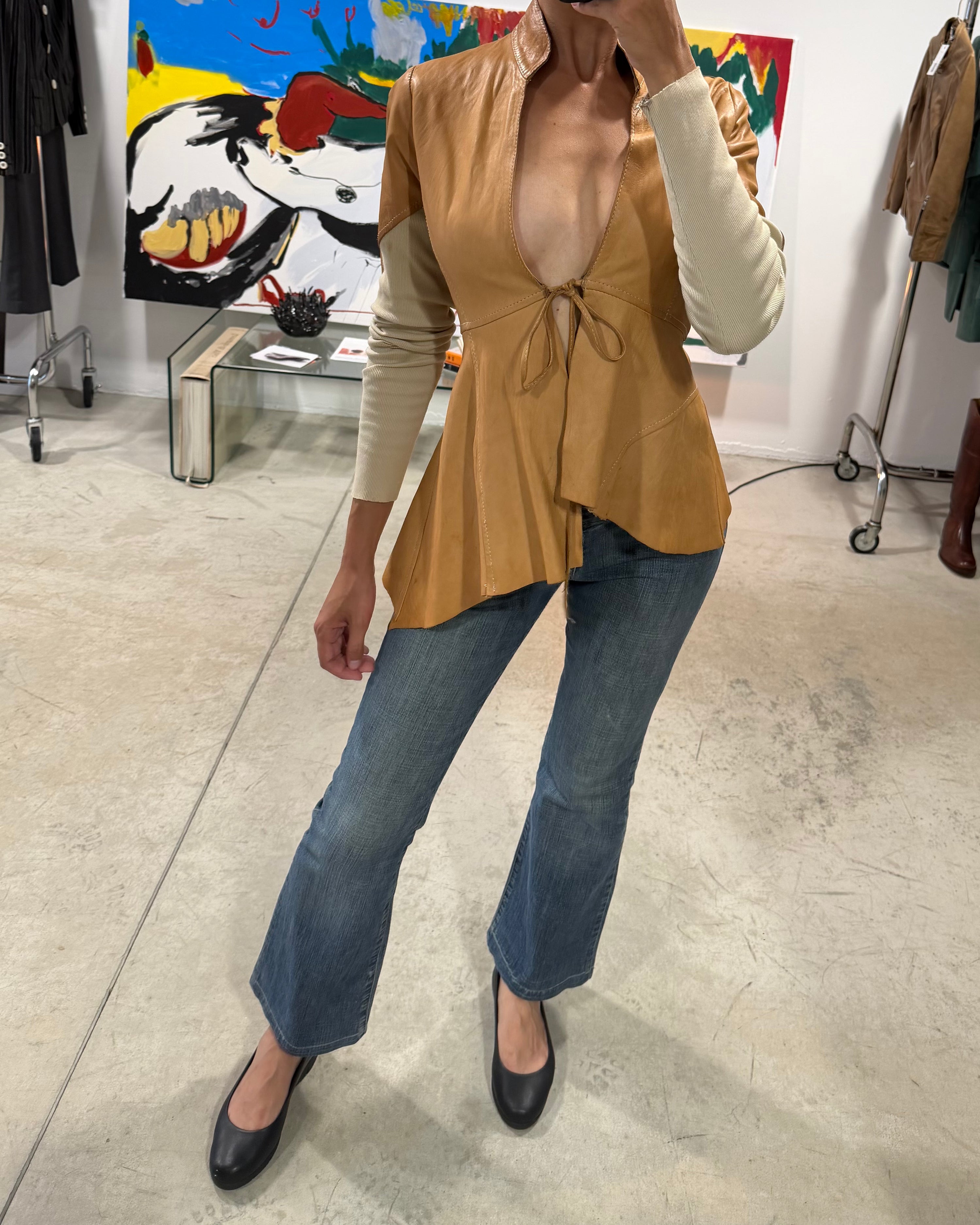 The India leather jacket