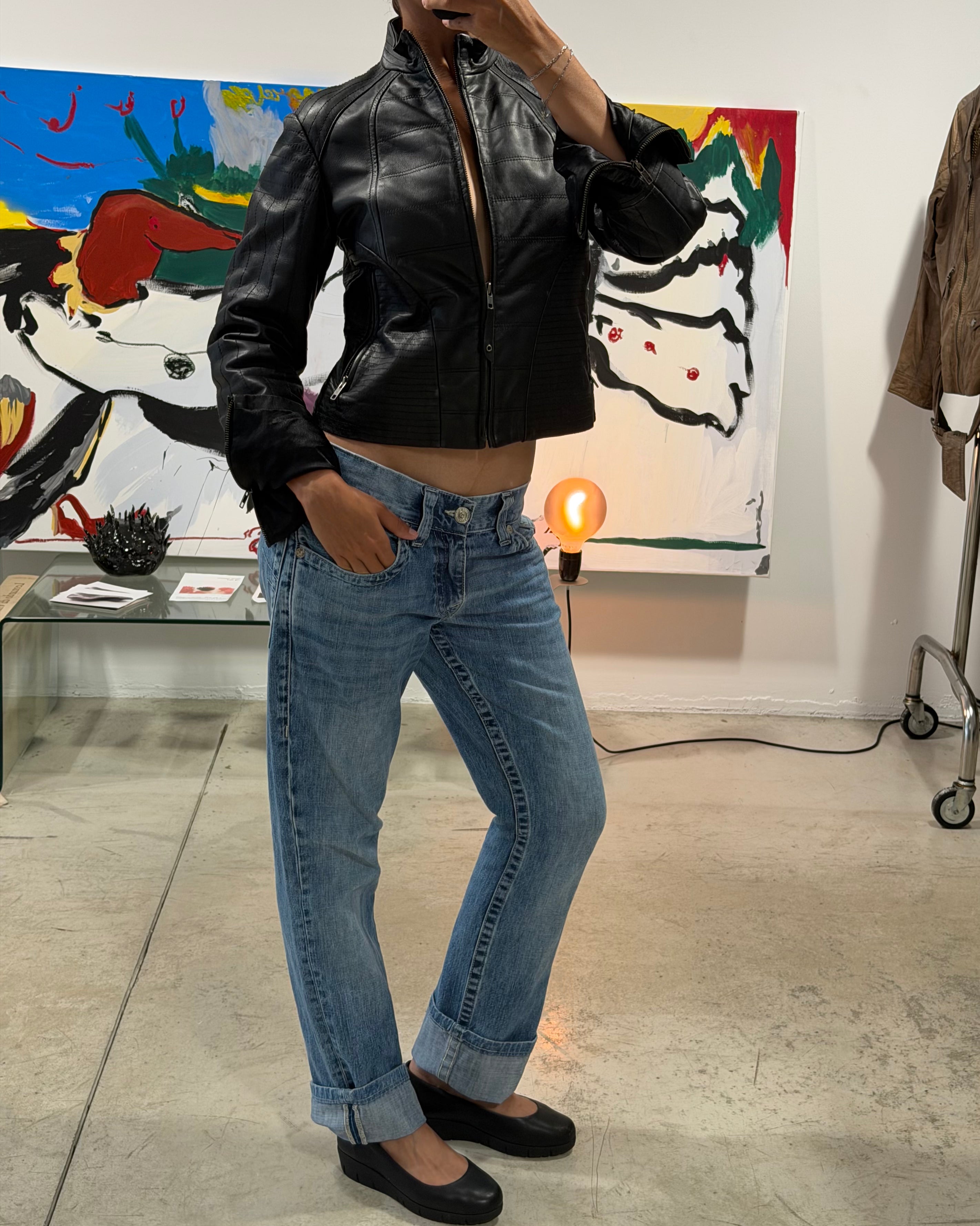 The Yida leather jacket