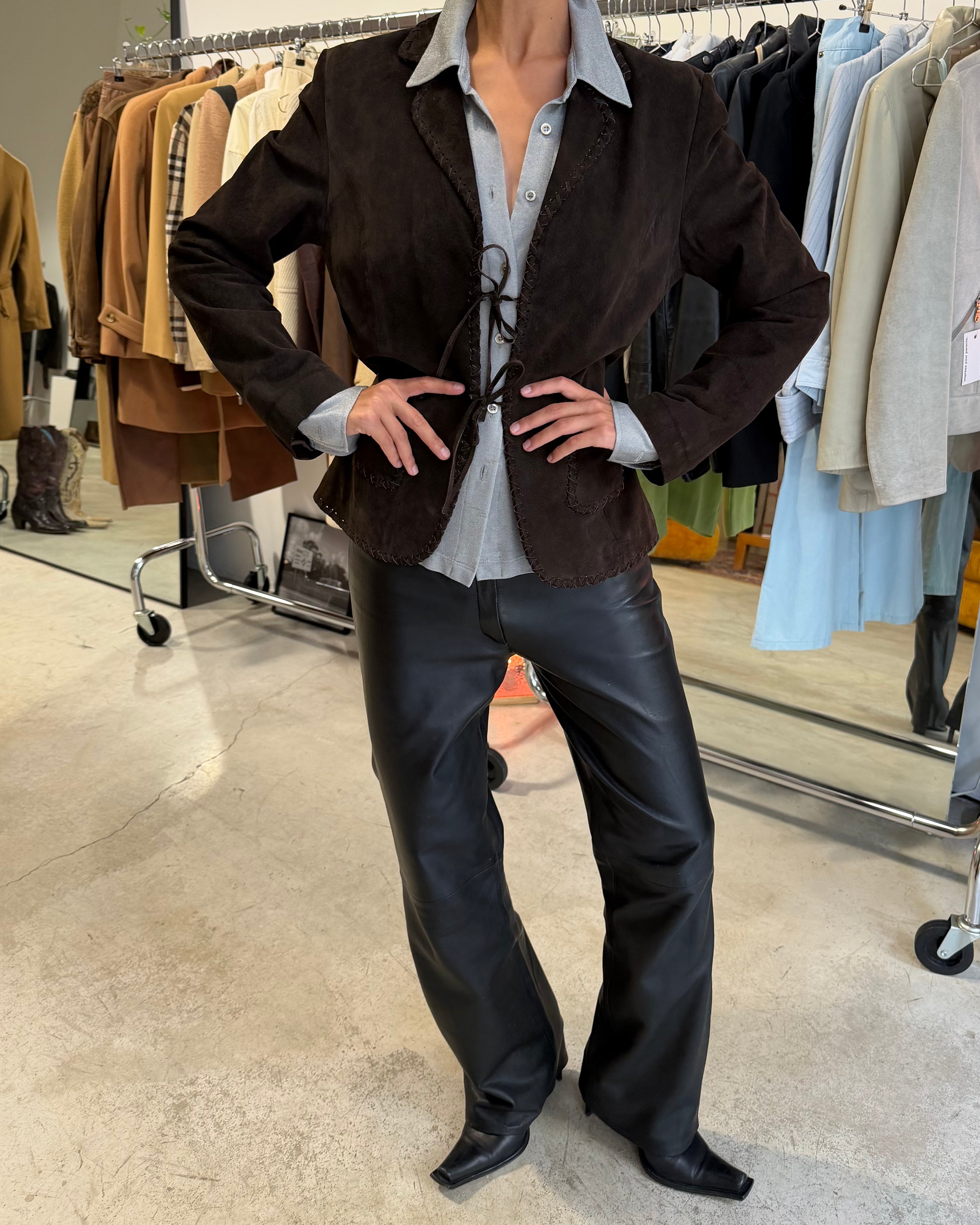 The Vilma leather jacket