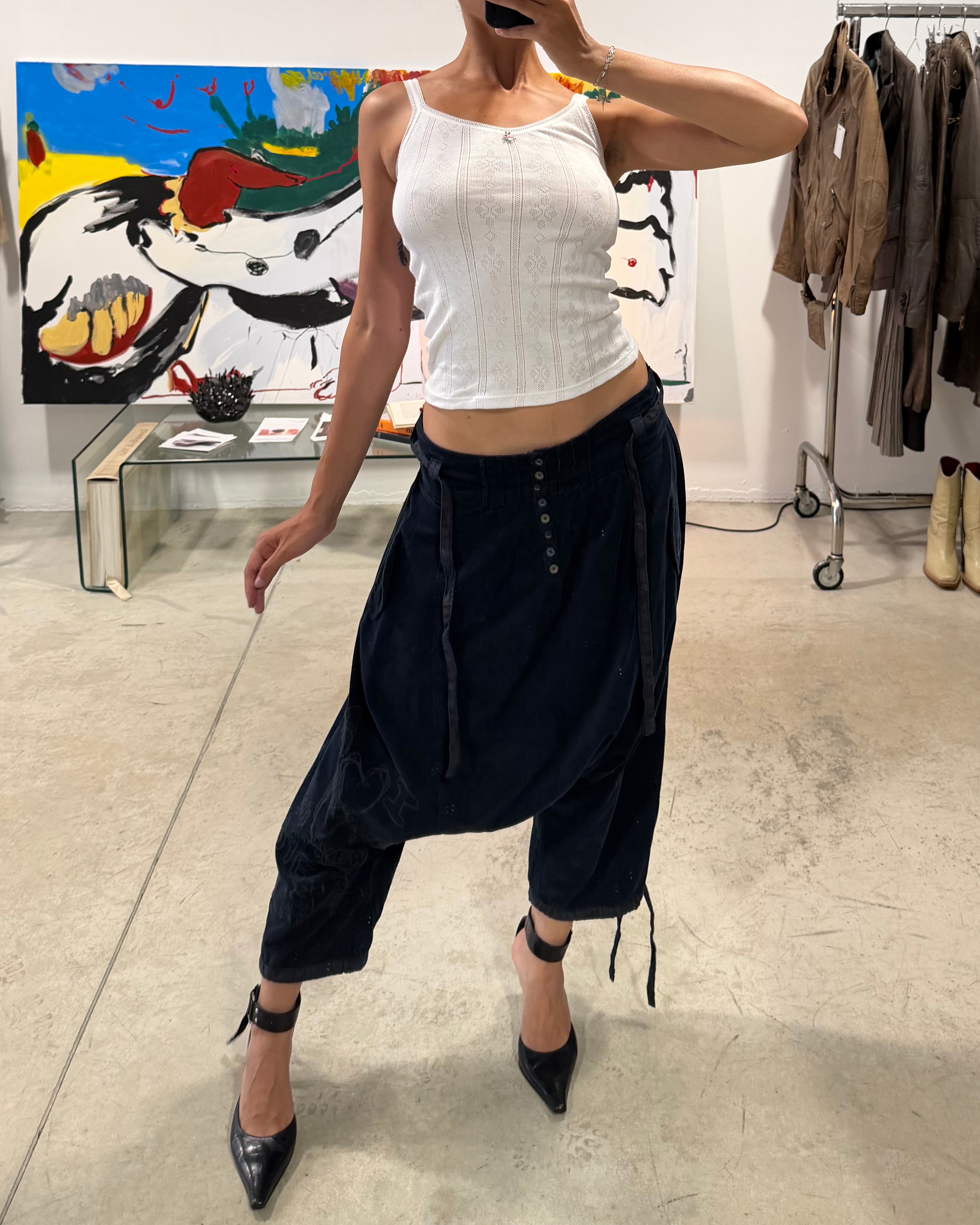 The Johannah pants by Belstaff – rig vert The Johannah pants by Belstaff – rig vert