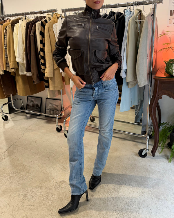 The Johanna leather jacket