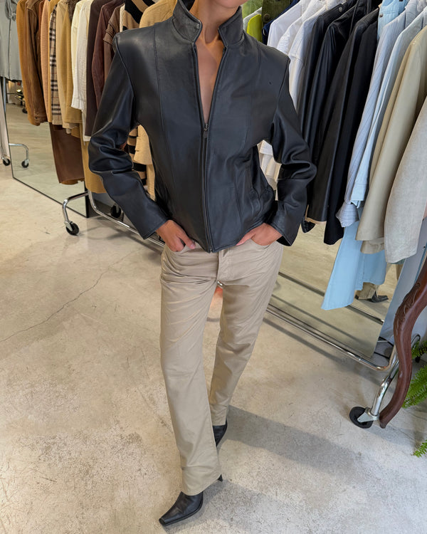The Miranda leather jacket