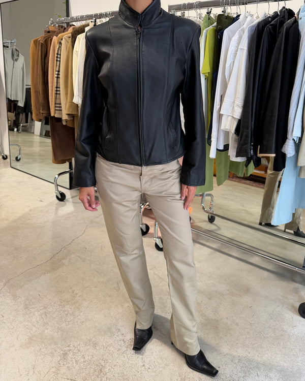 The Miranda leather jacket