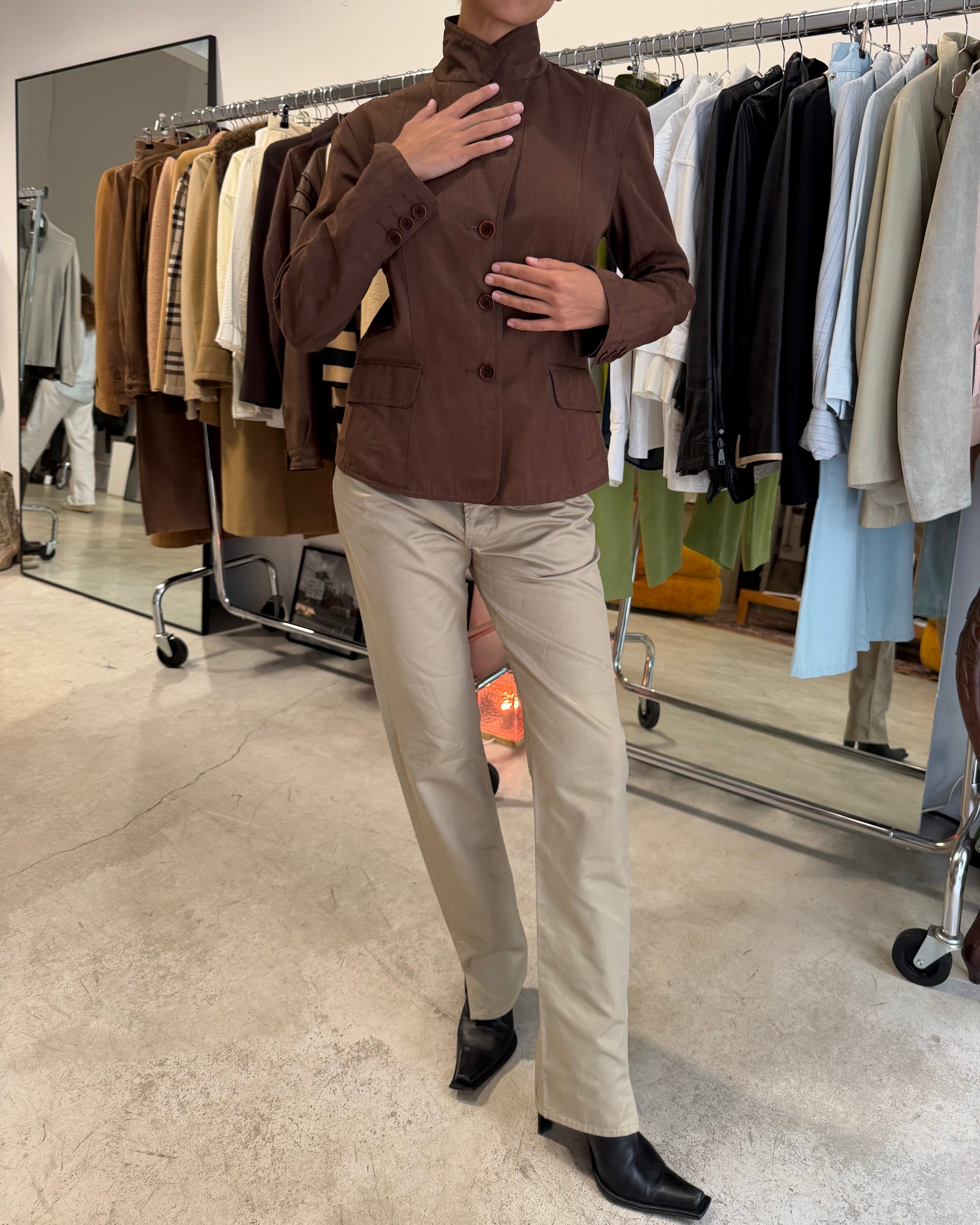 The Maxine blazer by Moschino