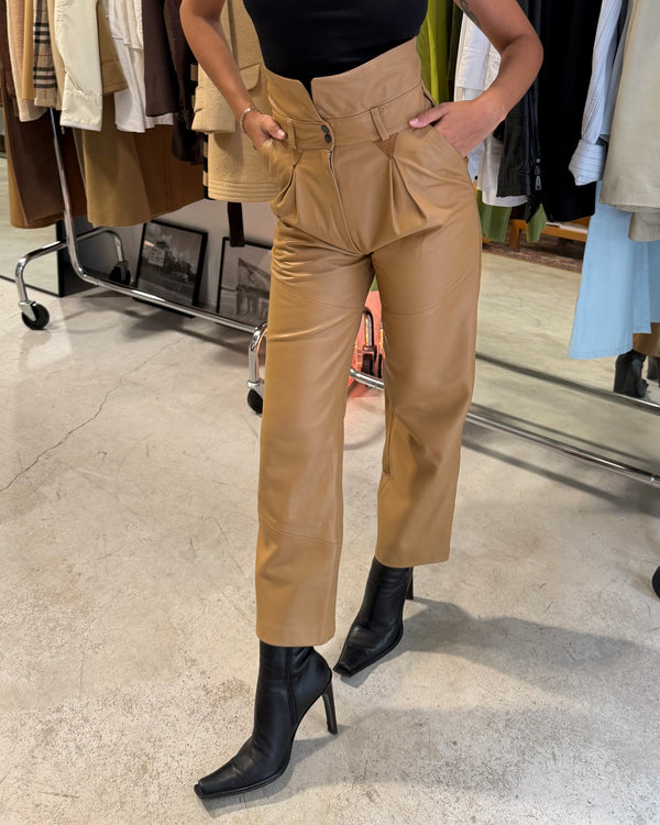 The Tamara leather pants