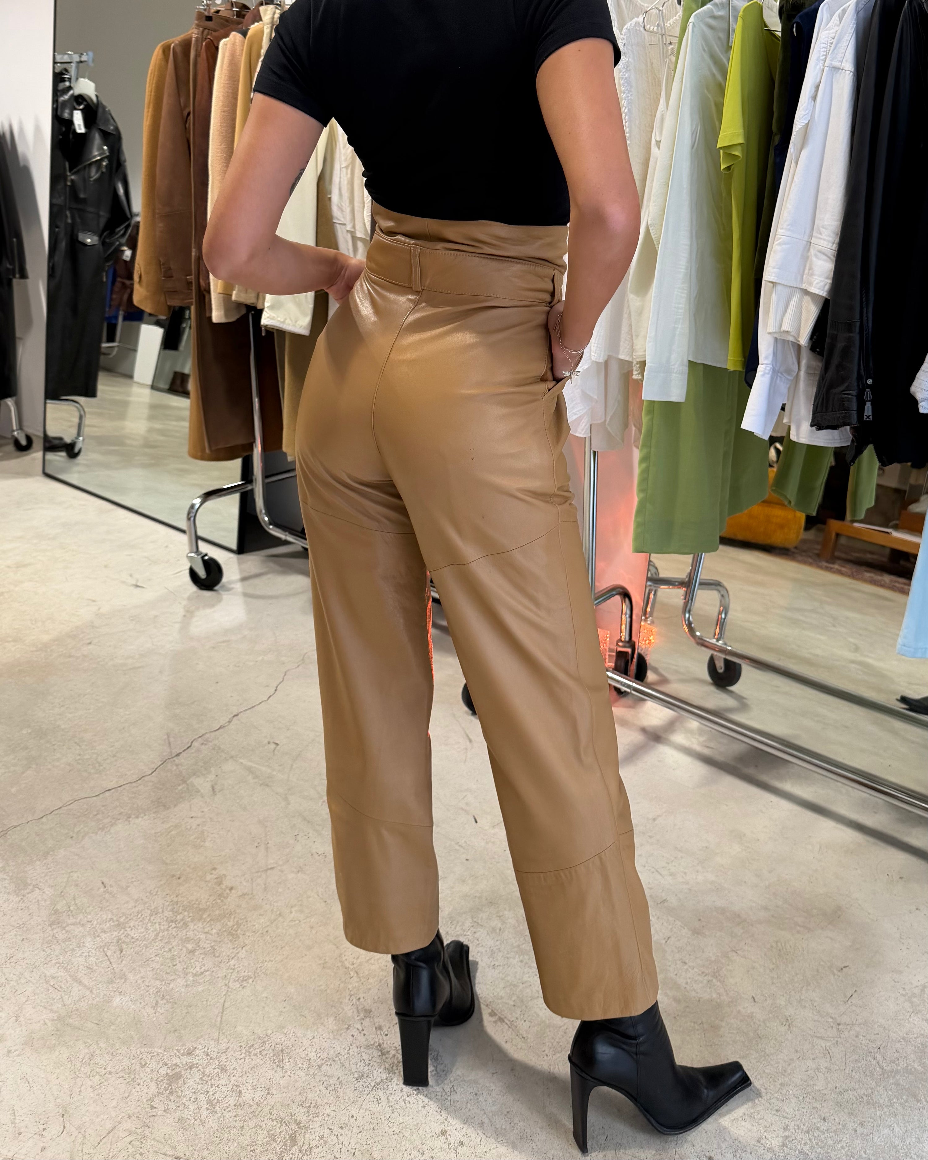 The Tamara leather pants