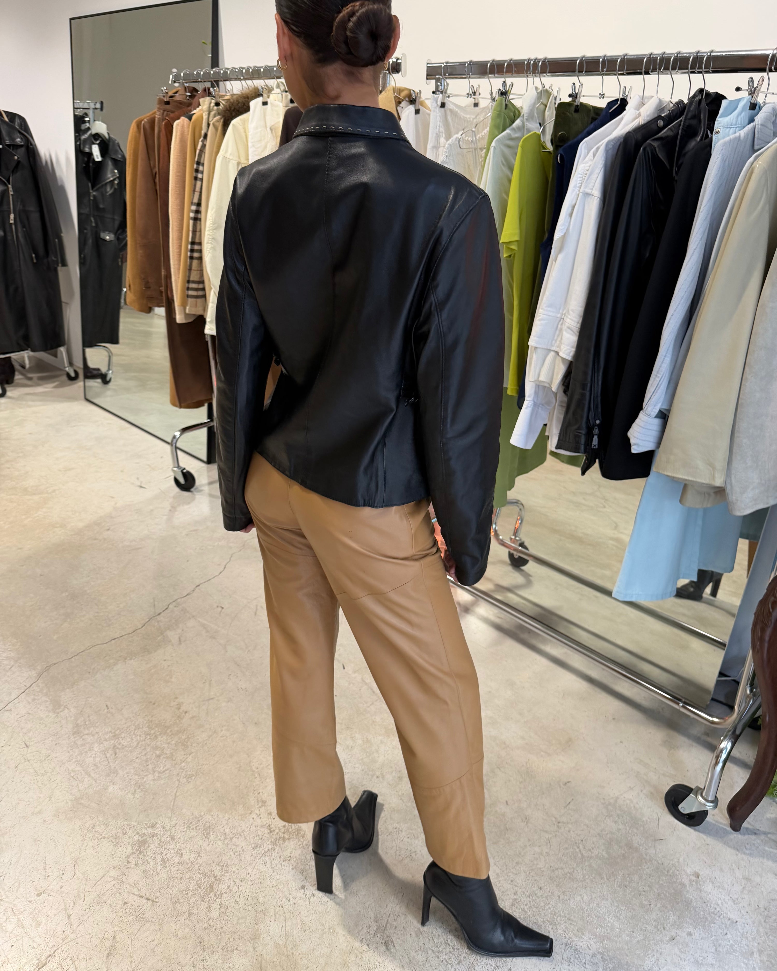 The Anna leather jacket