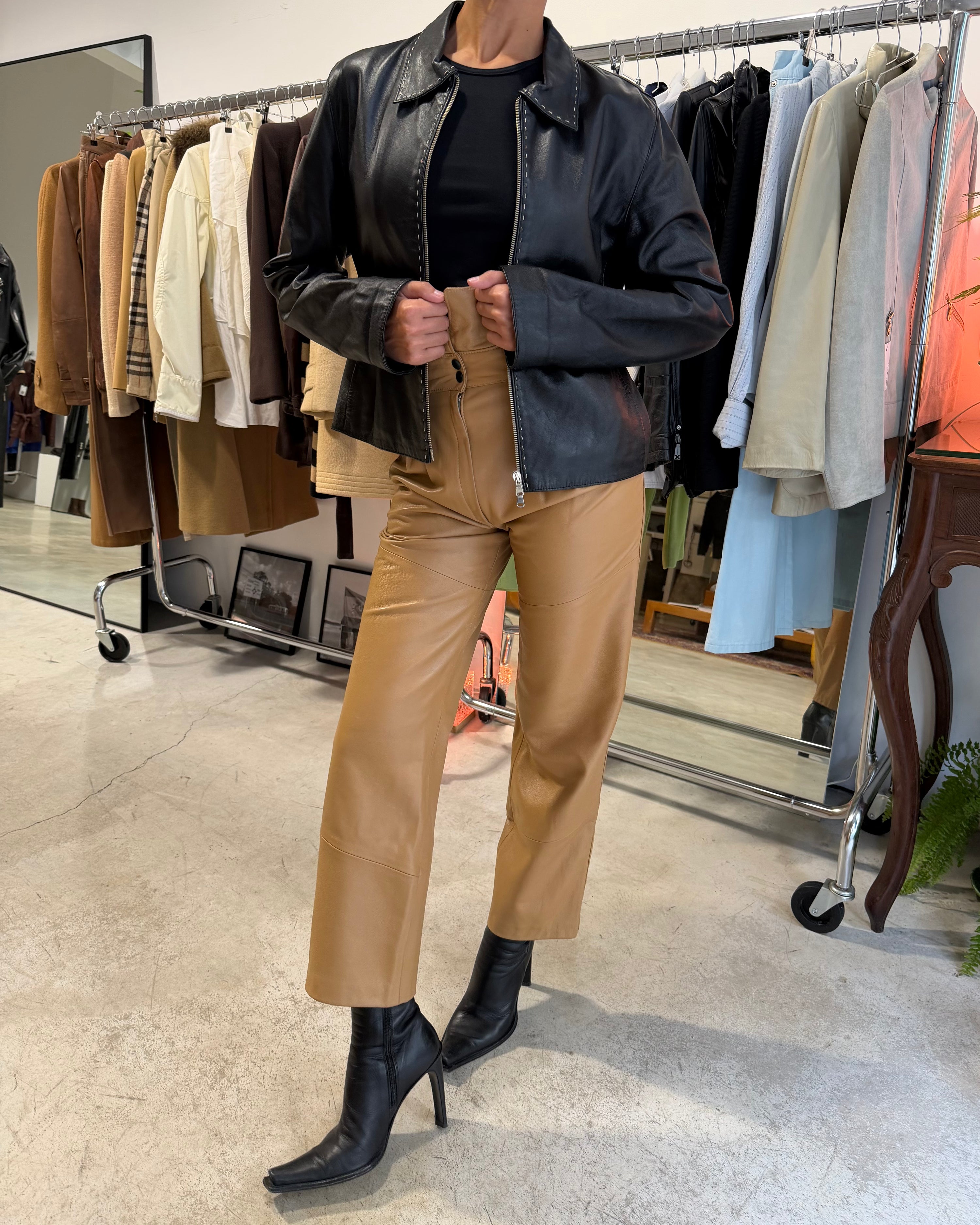 The Anna leather jacket