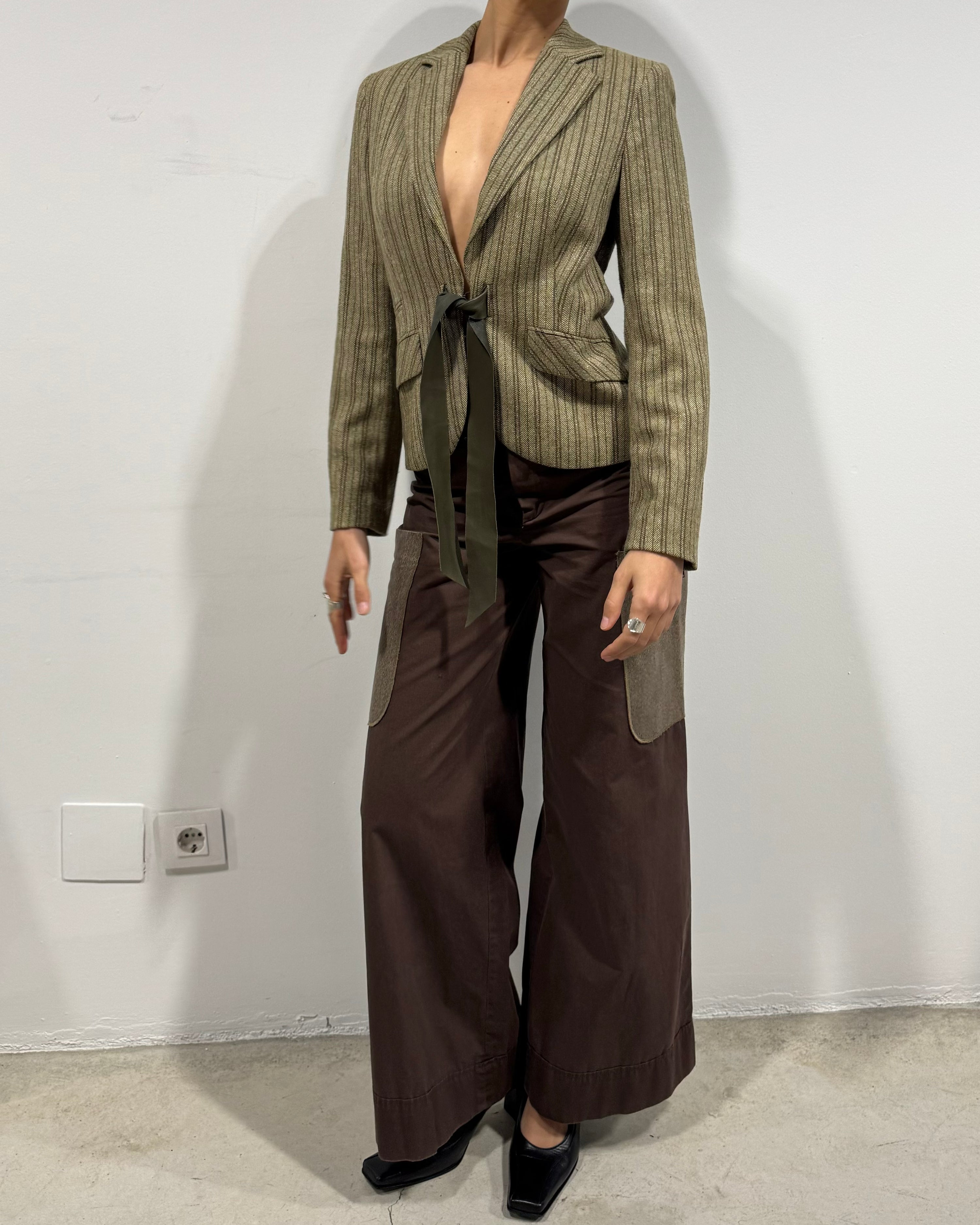 Rebbeca Rig The Rebecca blazer – rig vert