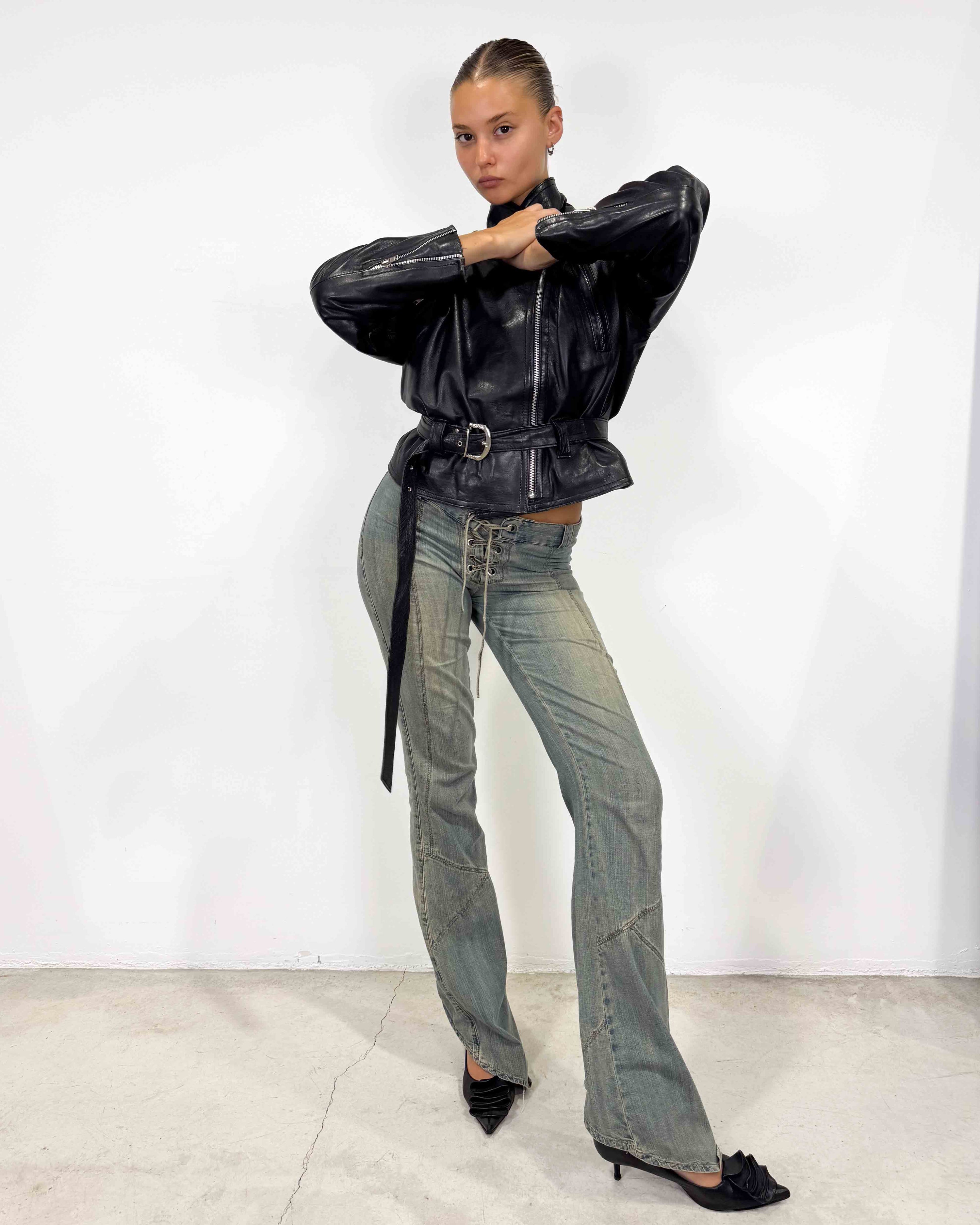 The Carina leather jacket