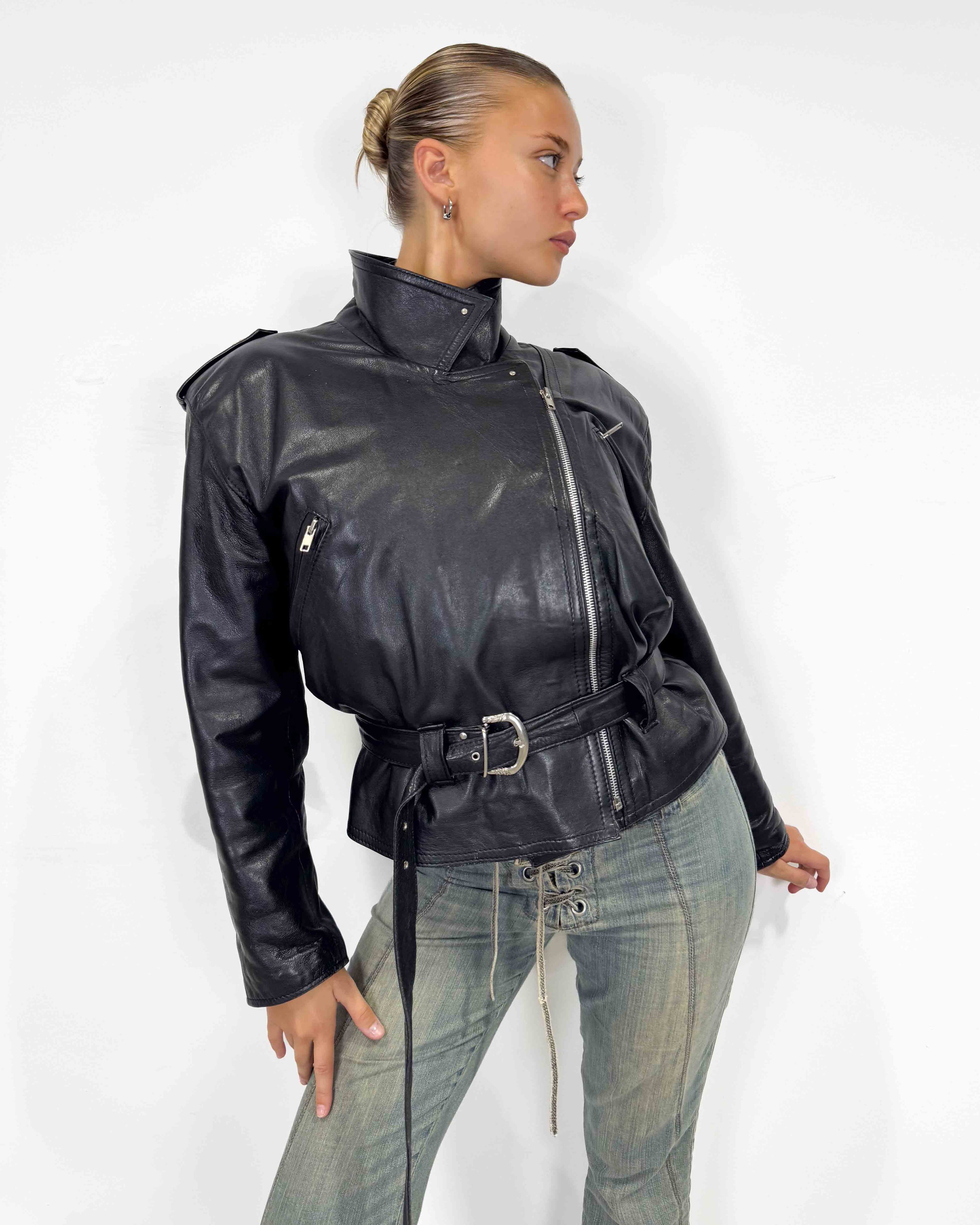 The Carina leather jacket