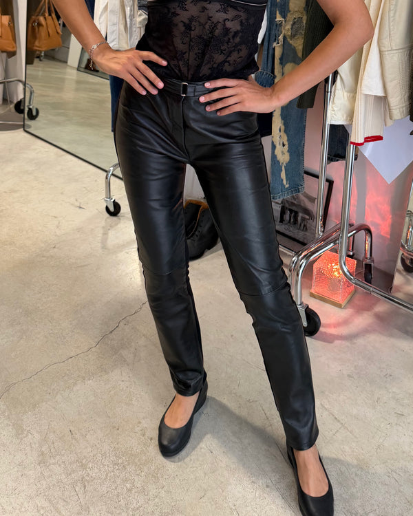 The Amanda leather pants