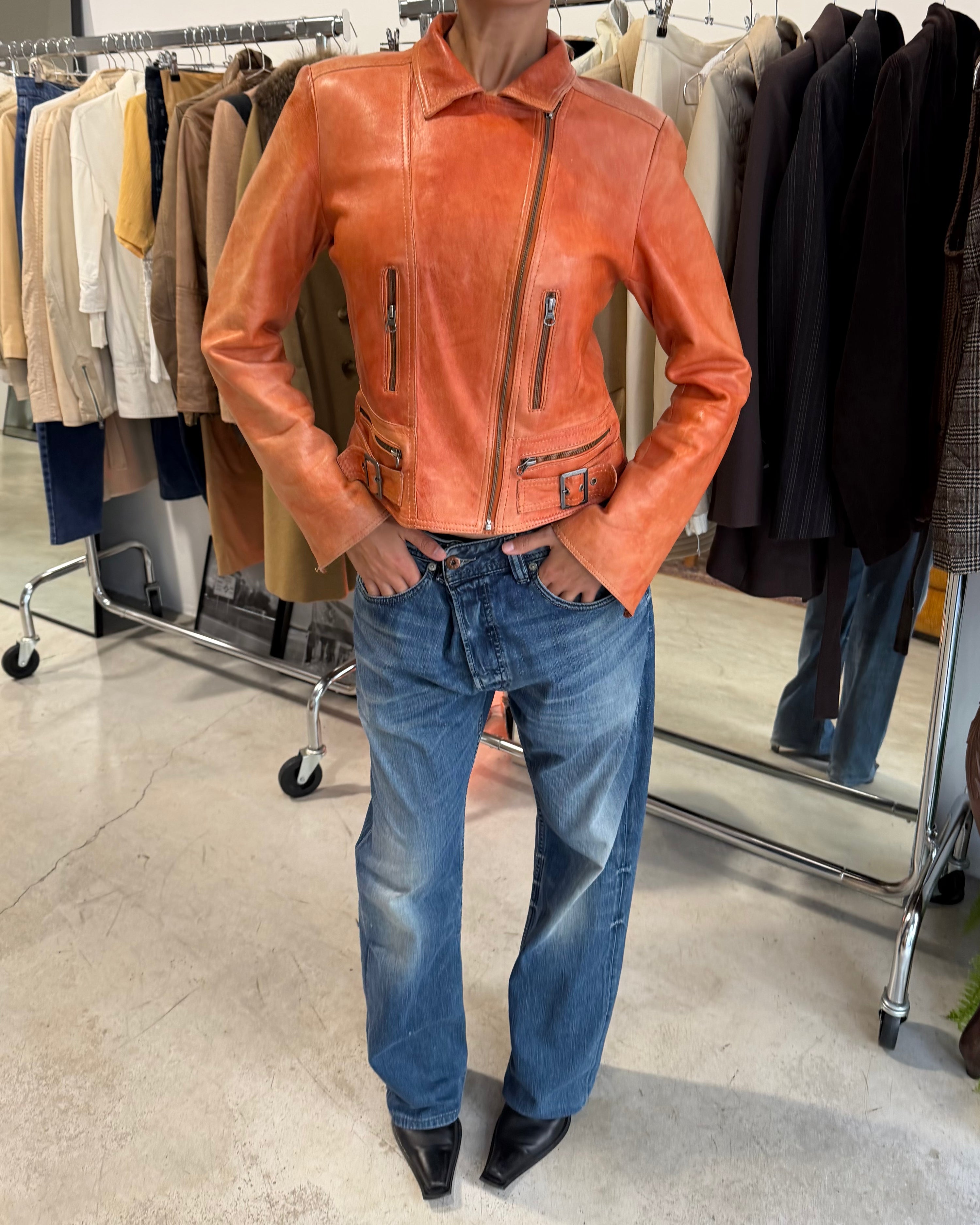 The Ally leather jacket