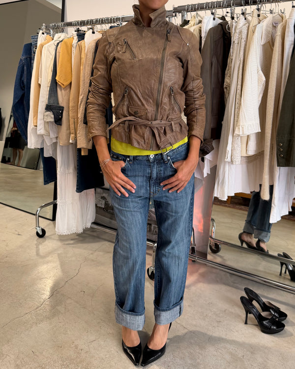 The Hermione leather jacket