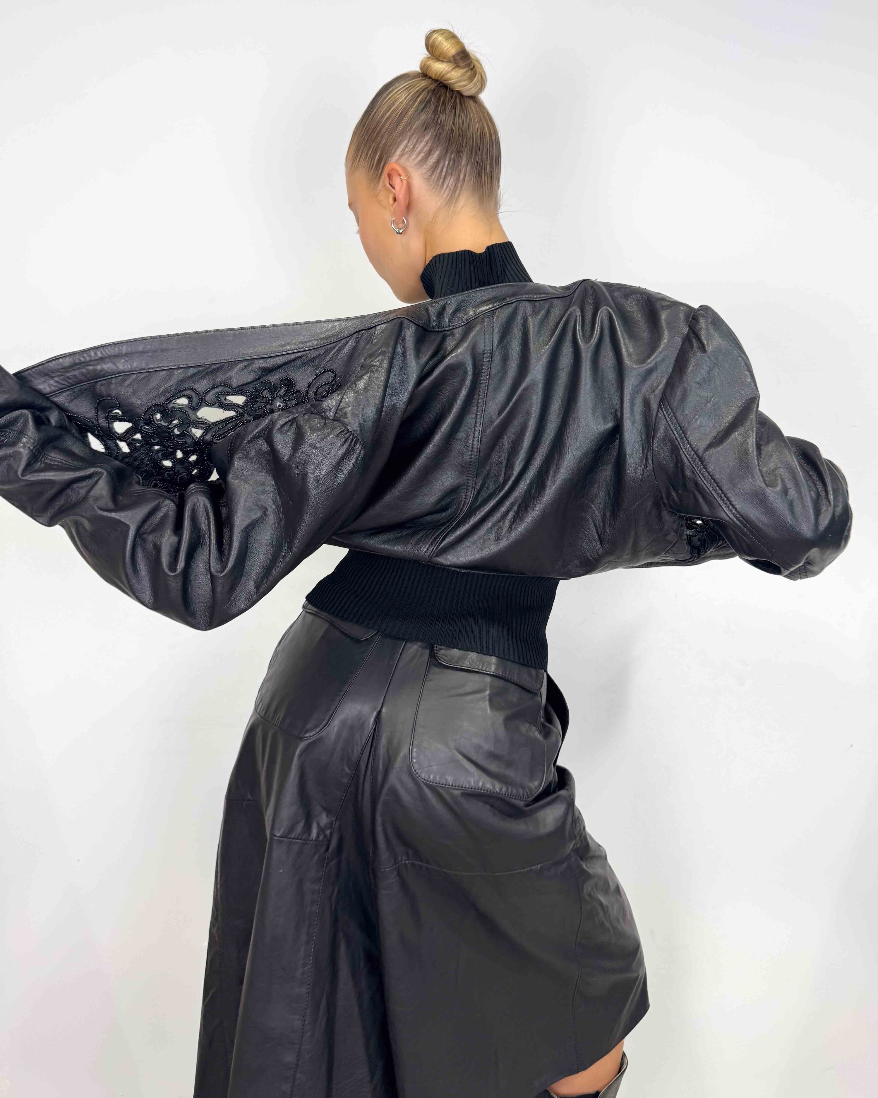 The Tiffany leather jacket