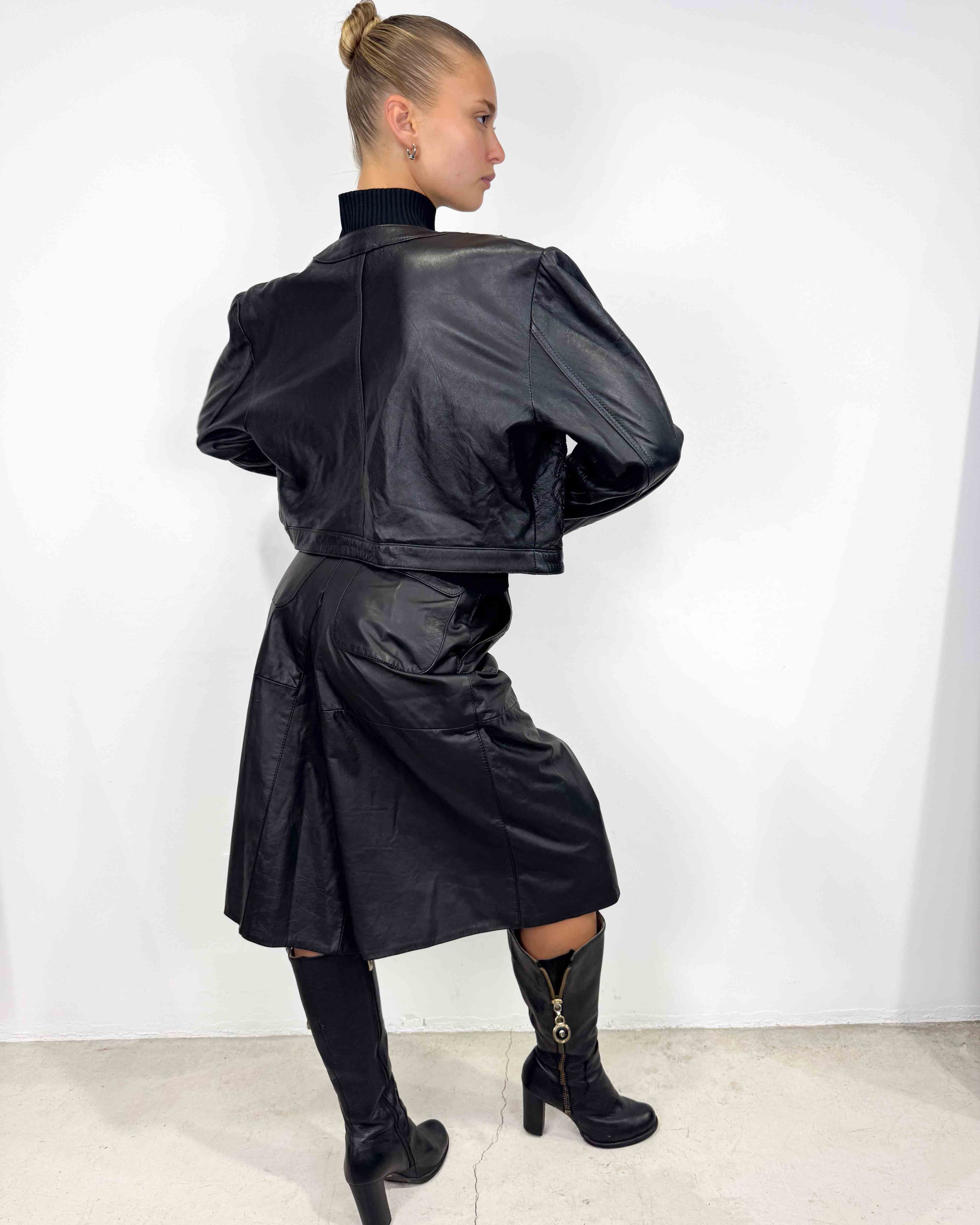 The Tiffany leather jacket