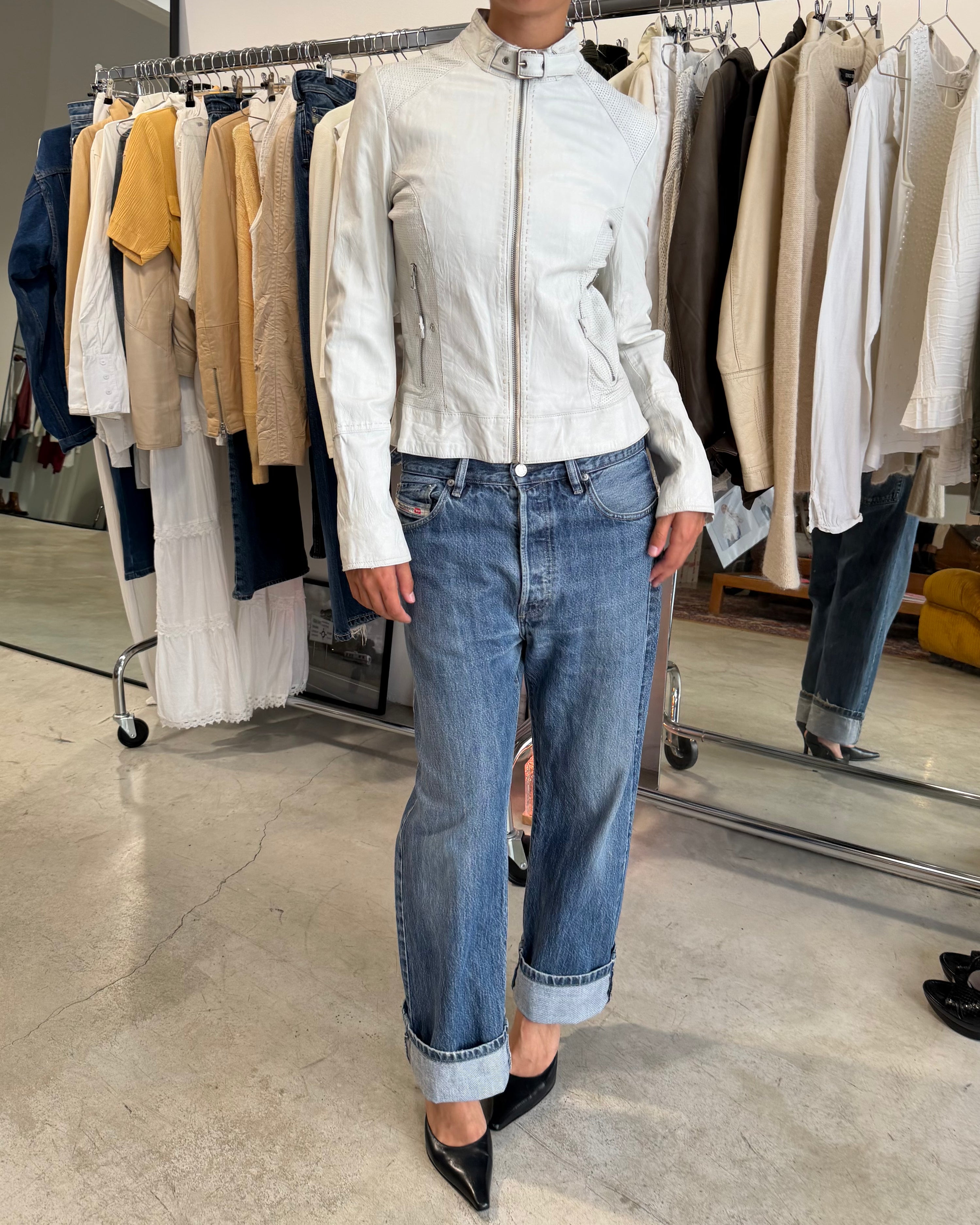 The Elodie leather jacket