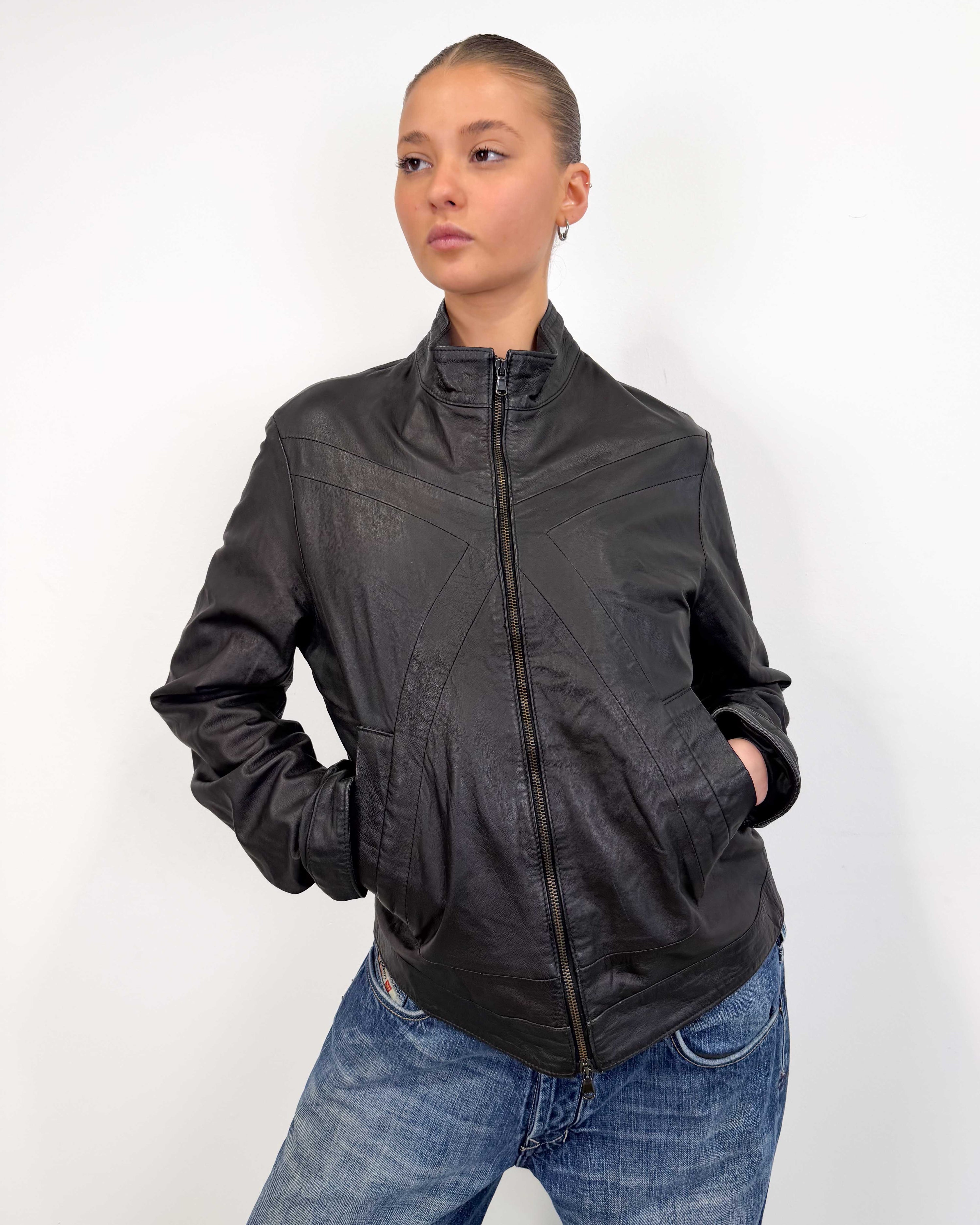 The Molly leather jacket