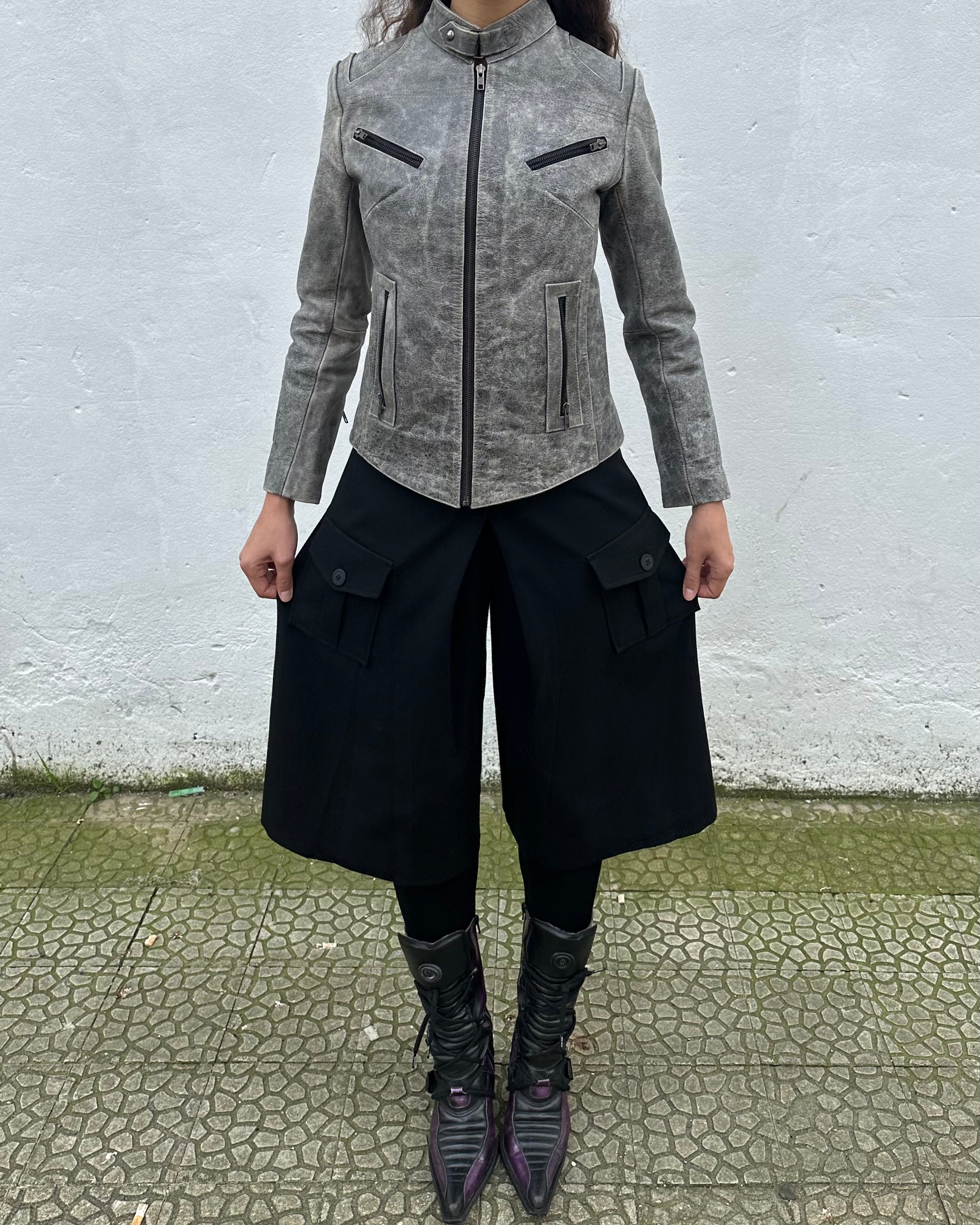The Olivia leather jacket