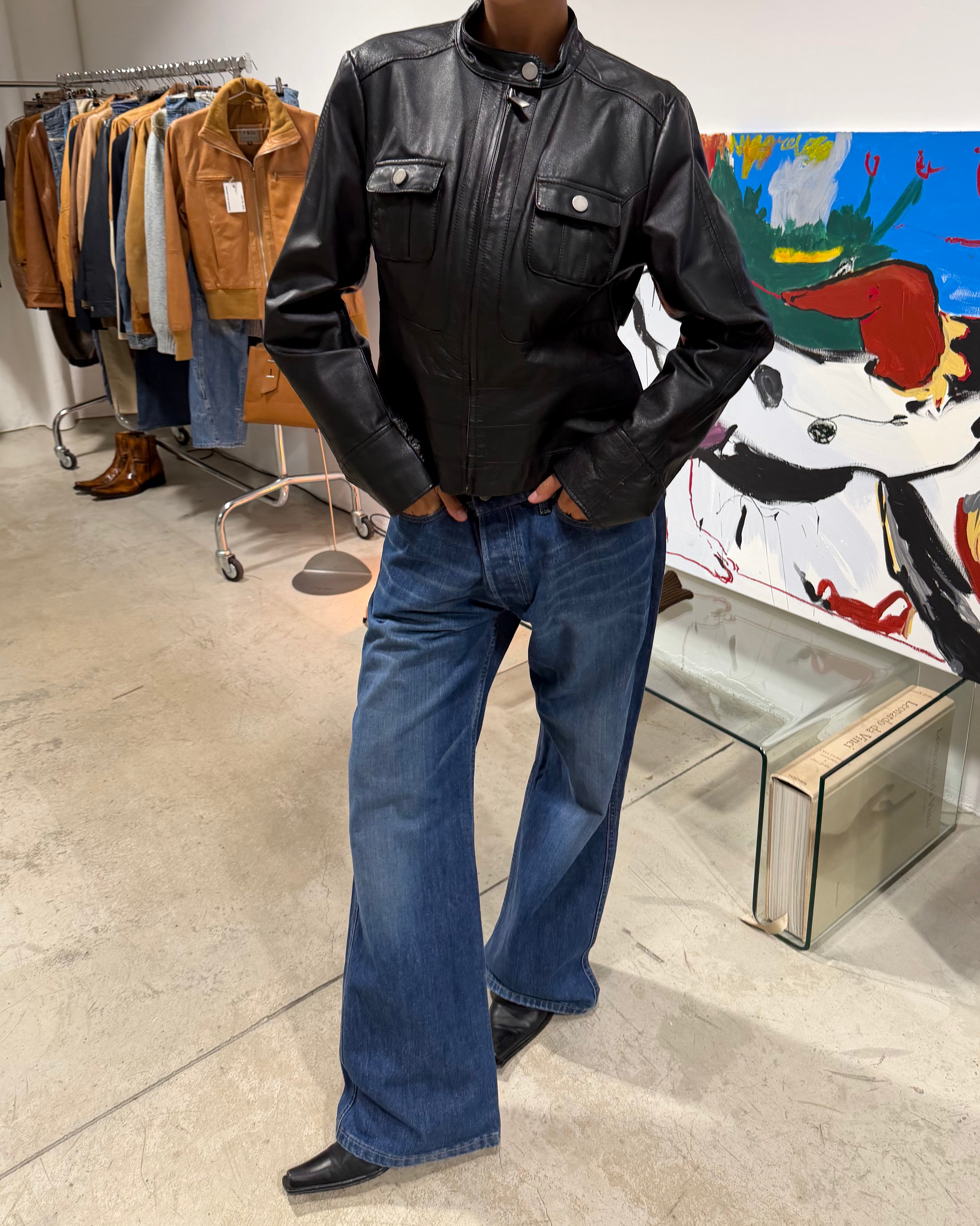 The Yumi leather jacket